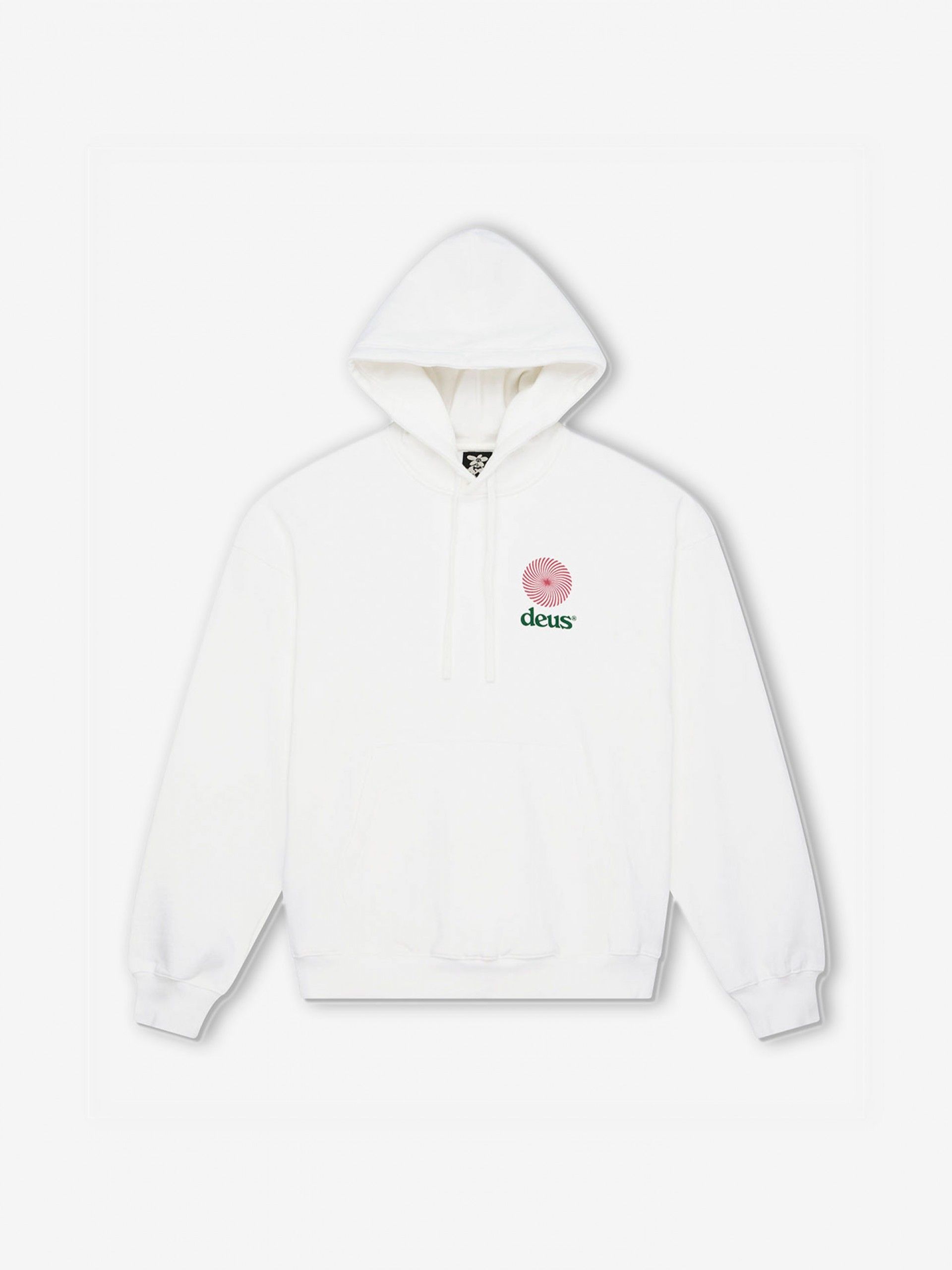 Deus Ex Machina Strata White Hoodie