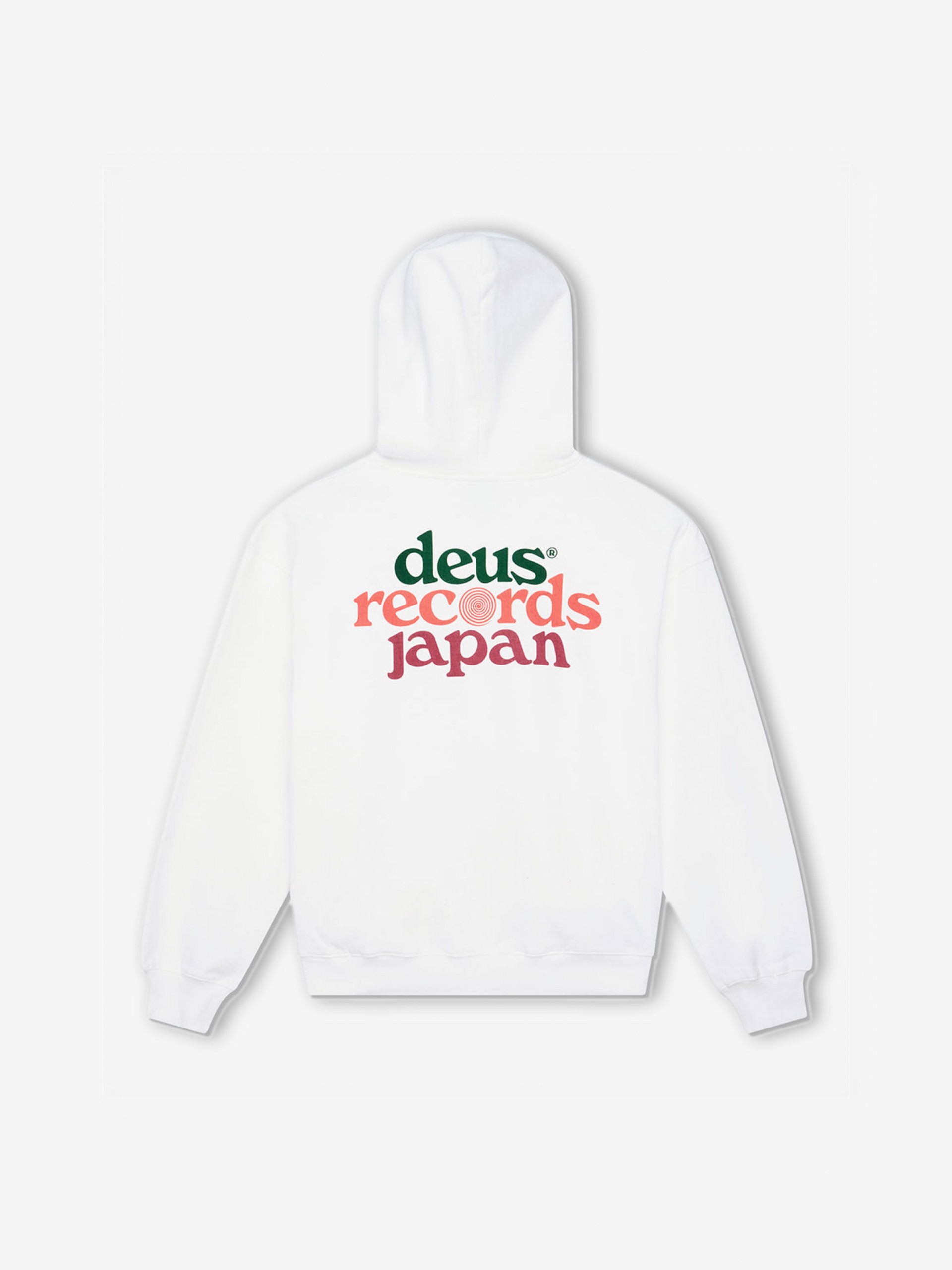 Deus Ex Machina Strata White Hoodie