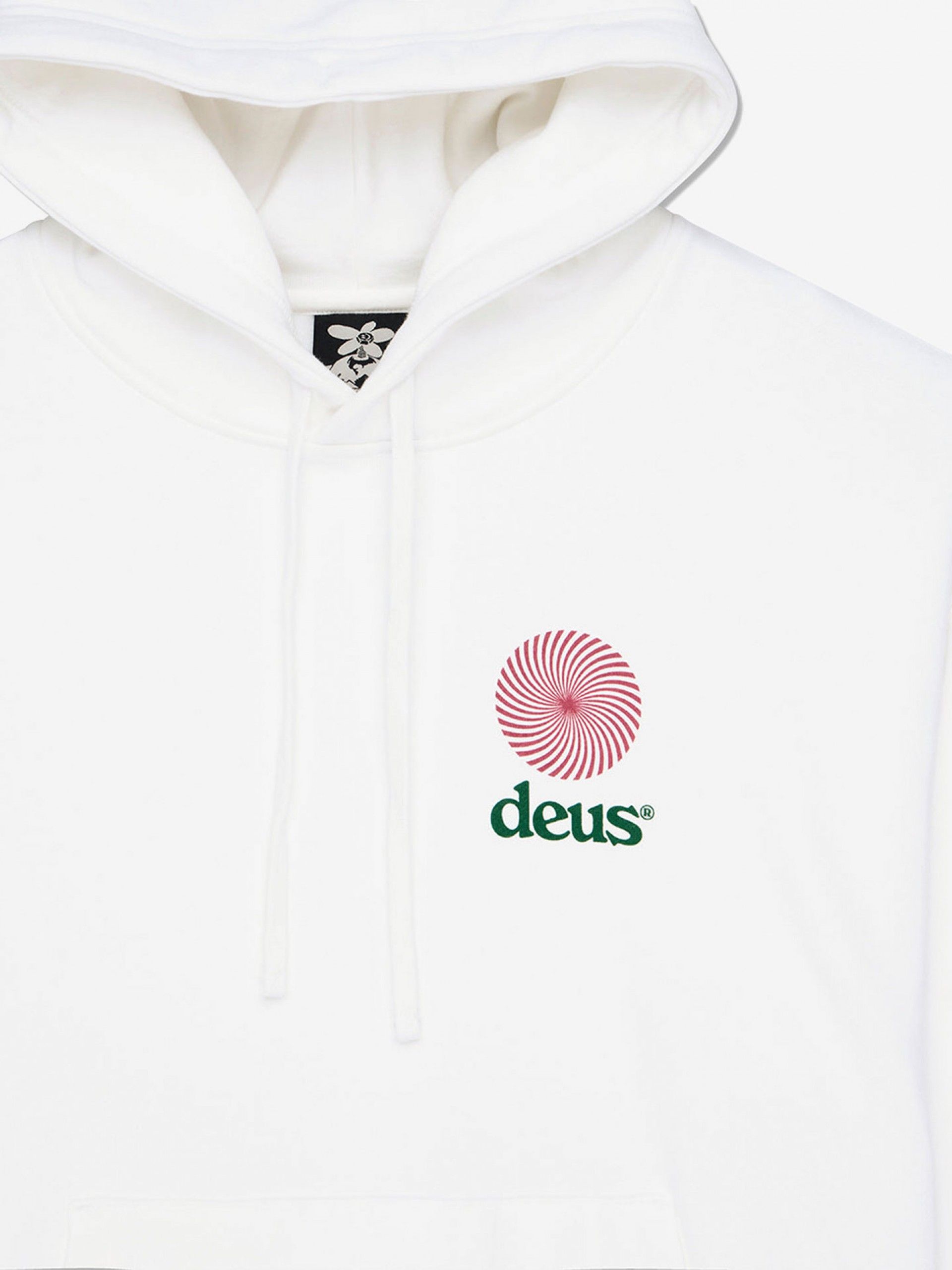 Deus Ex Machina Strata White Hoodie