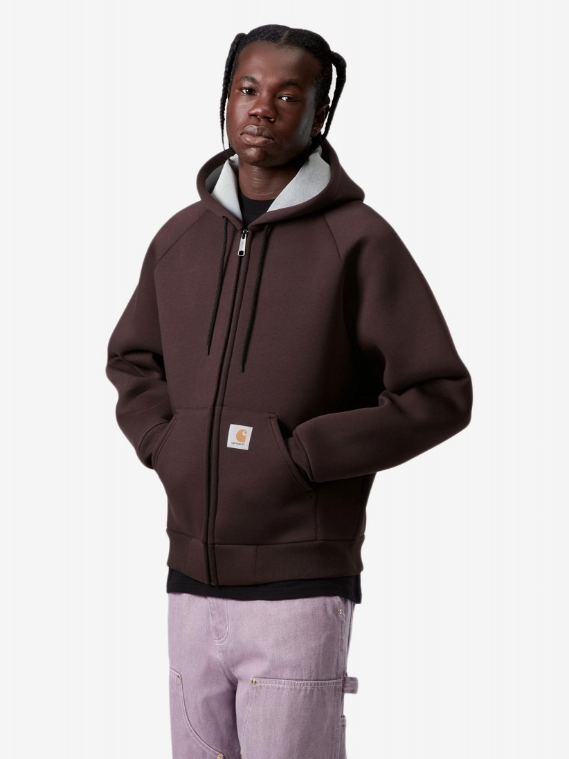 Chaqueta con Capucha Carhartt WIP Car-Lux Marrn