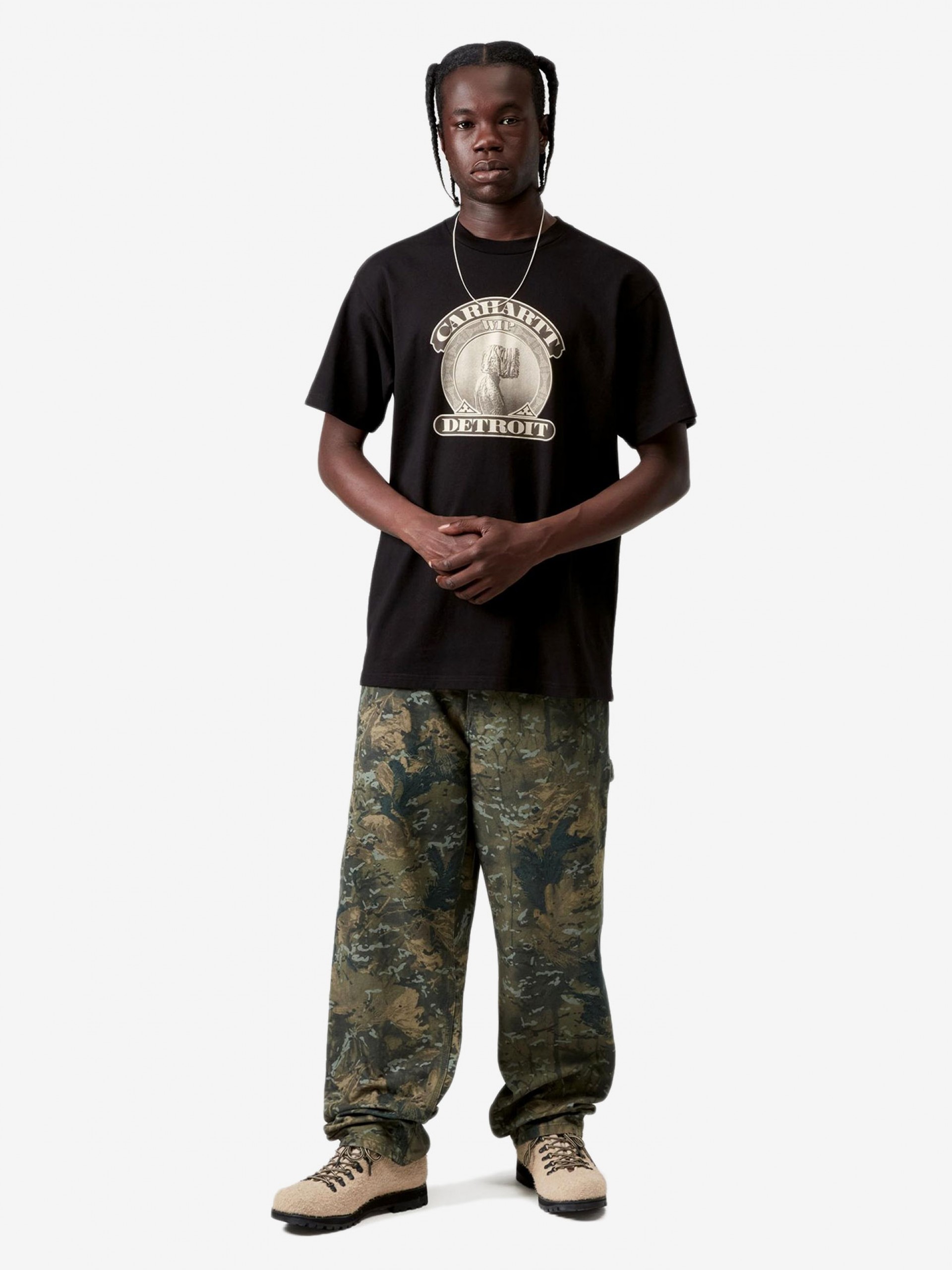 Camiseta Carhartt WIP Cold World Negra