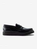 Zapatos Fred Perry x George Cox De Piel Negros Zapatos Fred Perry x George Cox De Piel Negros