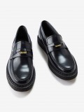 Zapatos Fred Perry x George Cox De Piel Negros Zapatos Fred Perry x George Cox De Piel Negros