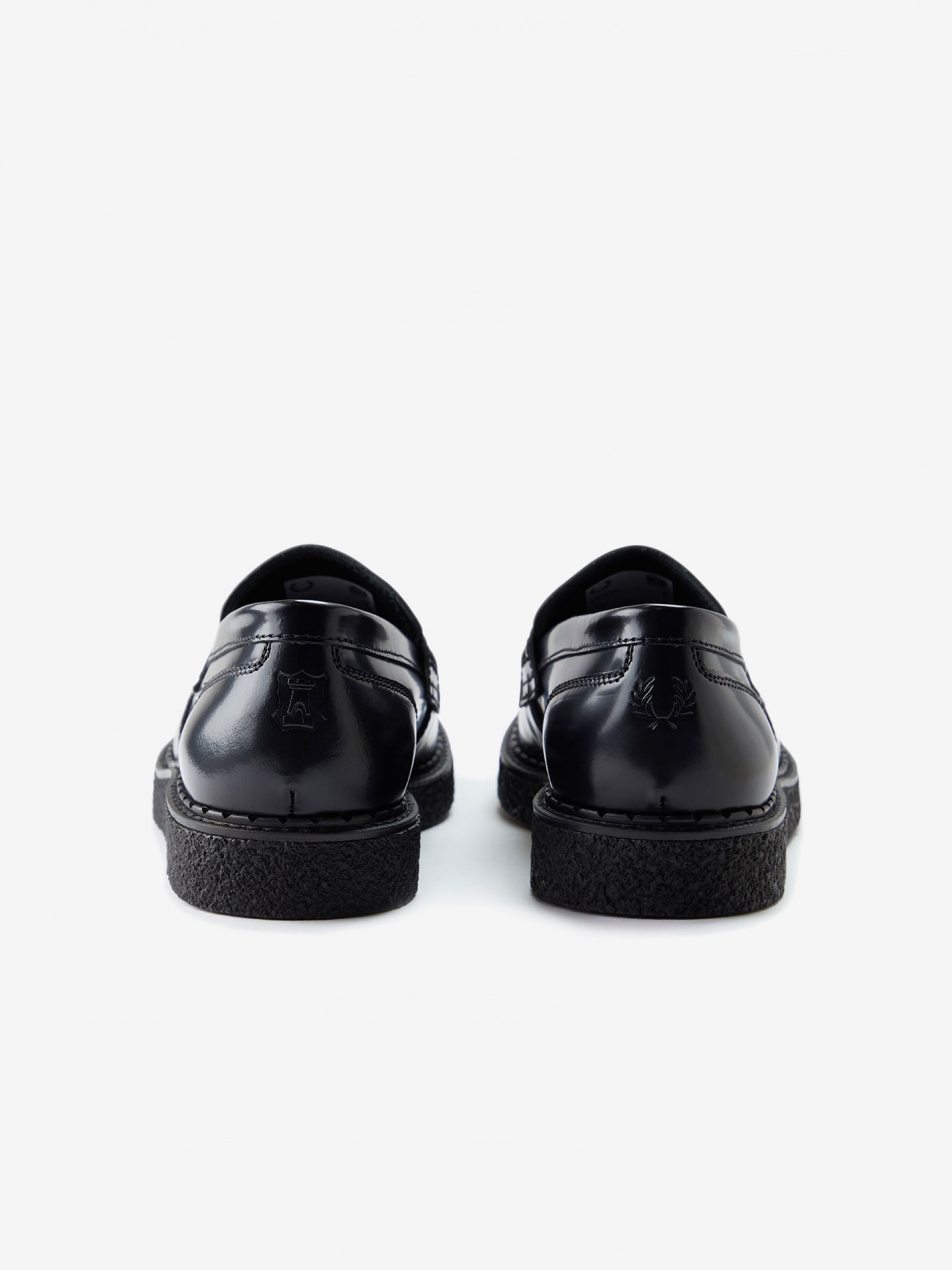 Zapatos Fred Perry x George Cox De Piel Negros