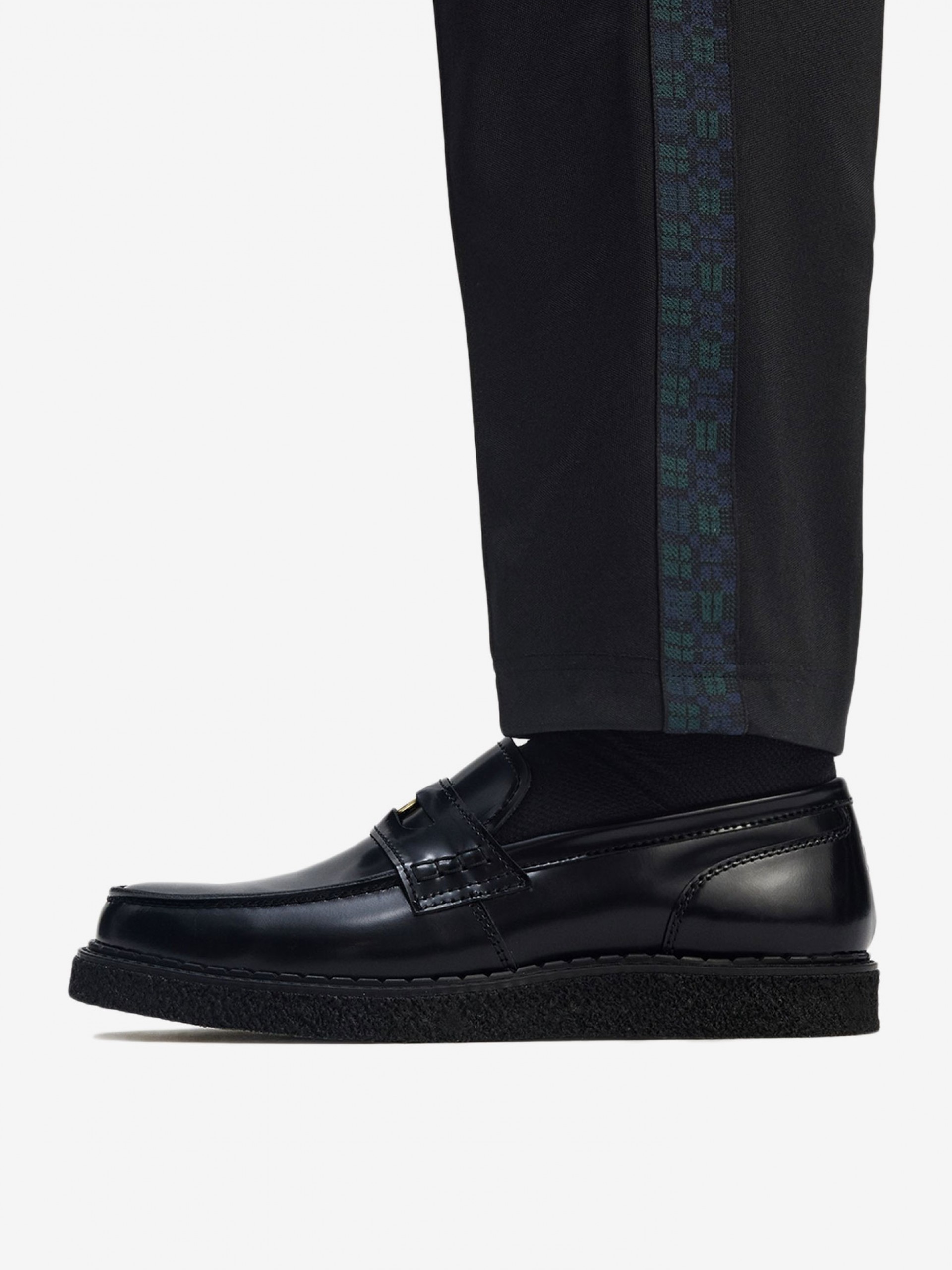 Zapatos Fred Perry x George Cox De Piel Negros