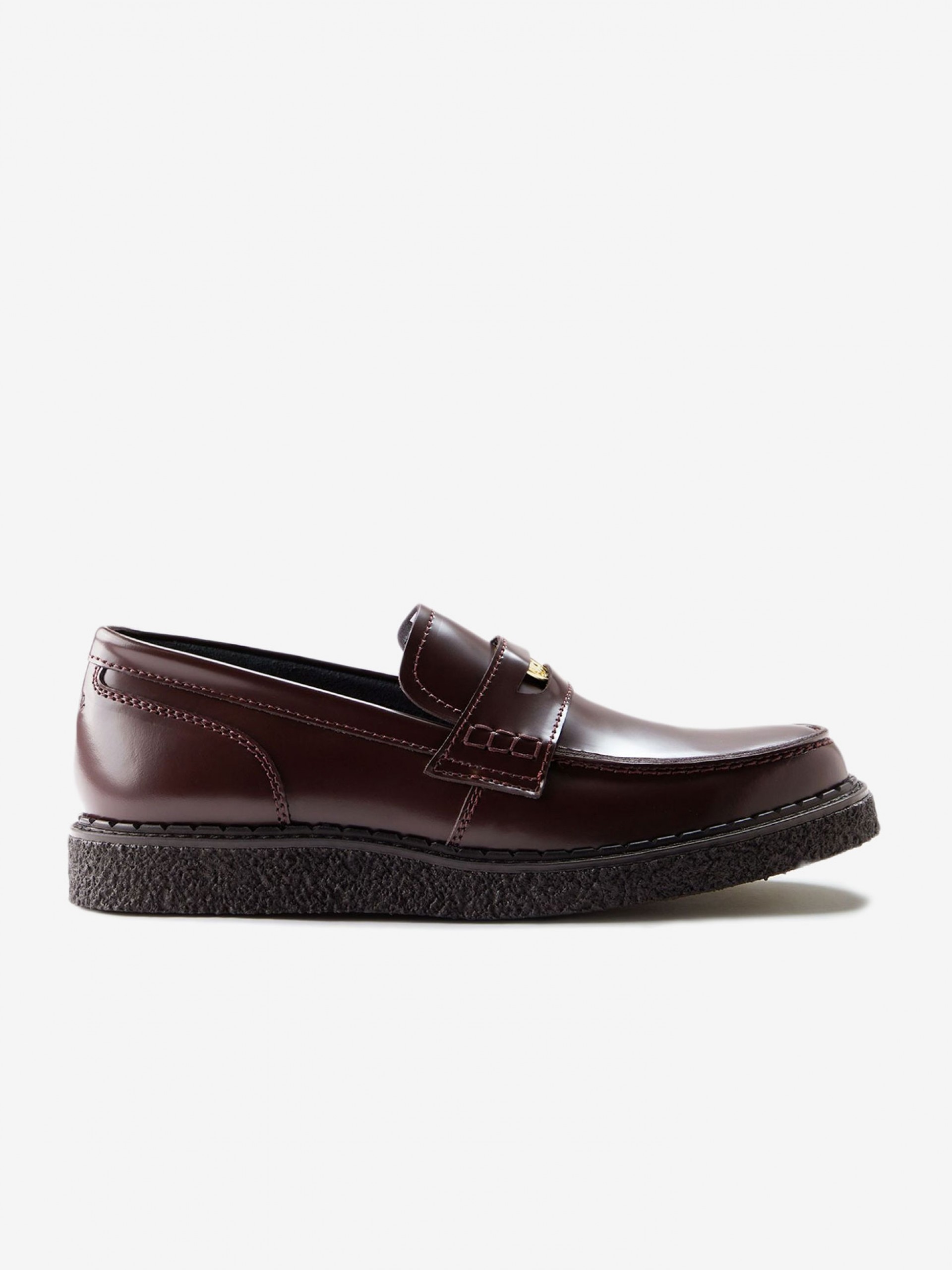 Sapatos Fred Perry x George Cox De Pele Bordeaux