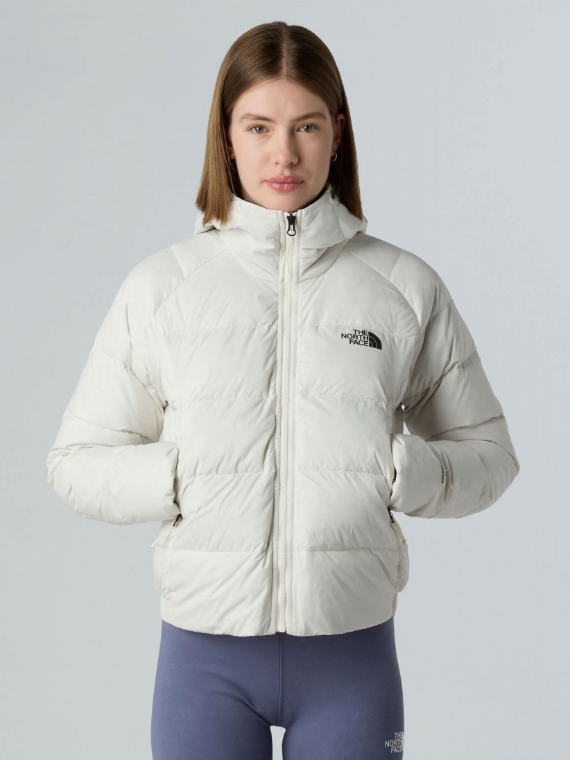 The North Face Hyalite Down W White Hooded Jacket The North Face Hyalite Down W White Hooded Jacket