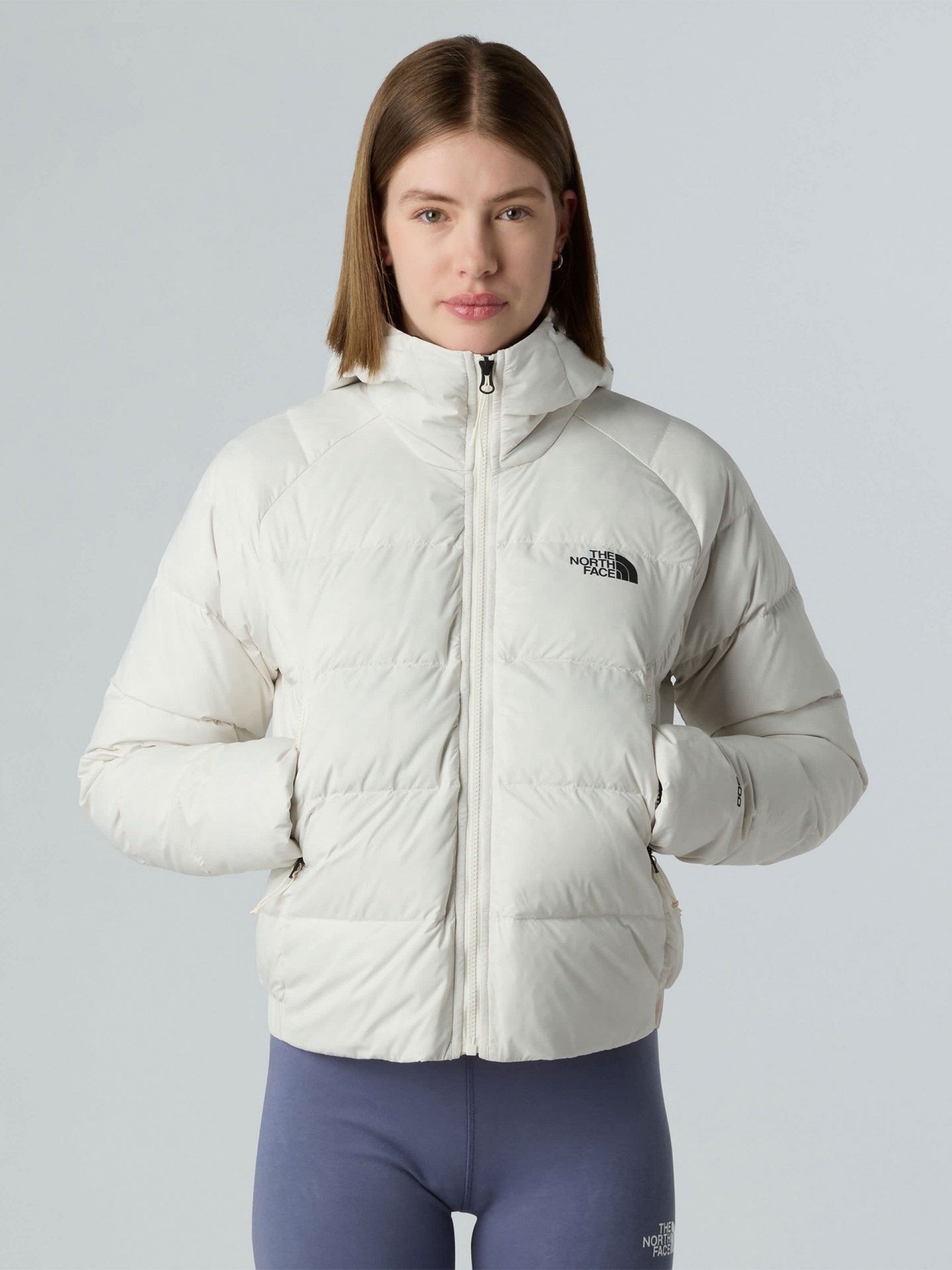 The North Face Hyalite Down W White Hooded Jacket