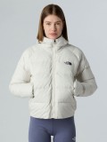The North Face Hyalite Down W White Hooded Jacket The North Face Hyalite Down W White Hooded Jacket