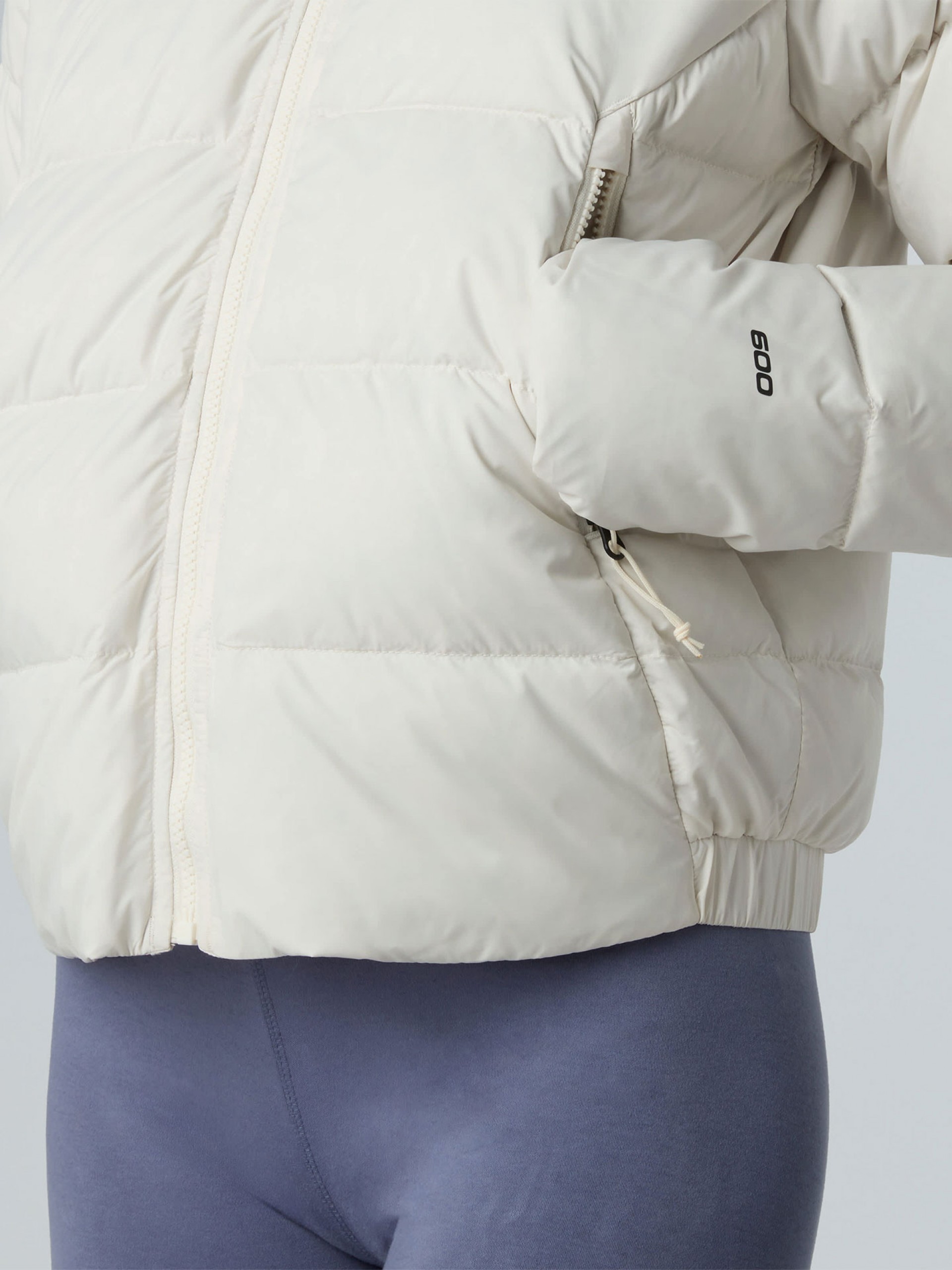 Chaqueta con Capucha The North Face Hyalite Down W Blanca