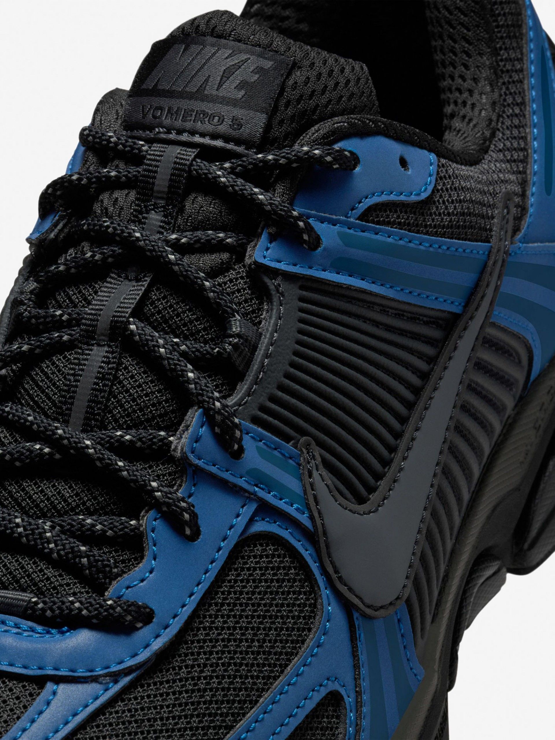 Zapatillas Nike Zoom Vomero 5 SE Negras y Azules Para Hombre