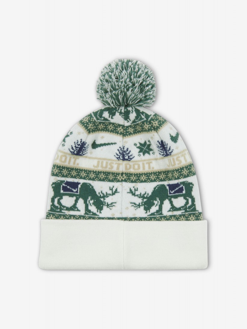 Nike Peak White Beanie For Children Nike Peak White Beanie For Children