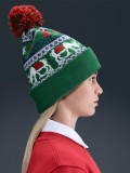 Nike Peak Green Beanie For Children