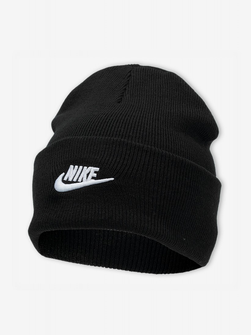 Nike Peak Black Beanie For Children