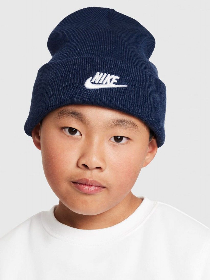 Nike Peak Blue Beanie For Children