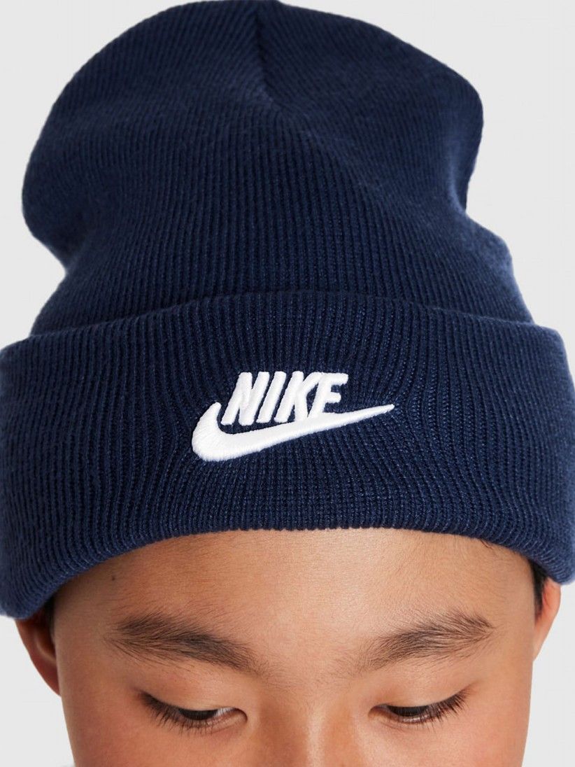 Nike Peak Blue Beanie For Children