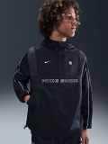 Nike Sportswear Shox Black Hooded Windbreaker Jacket For Men