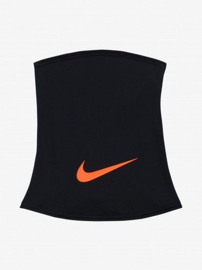 Nike Academy Dri-FIT Black and Orange Football Neck Warmer