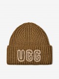 Gorro Ugg Chunky Crafted Rib Camel Para Mulher Gorro Ugg Chunky Crafted Rib Camel Para Mulher