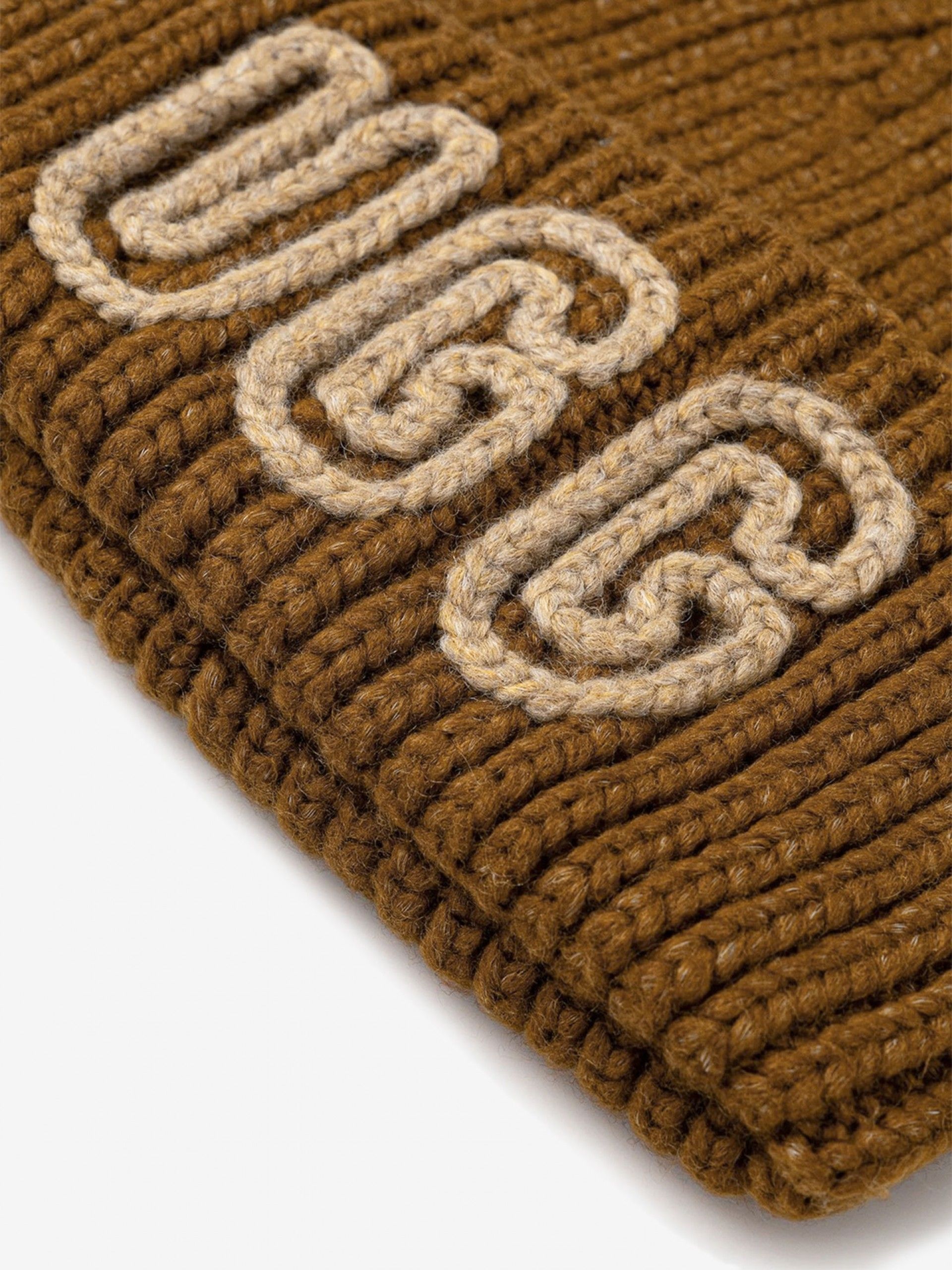 Ugg Chunky Crafted Rib Camel Beanie For Women