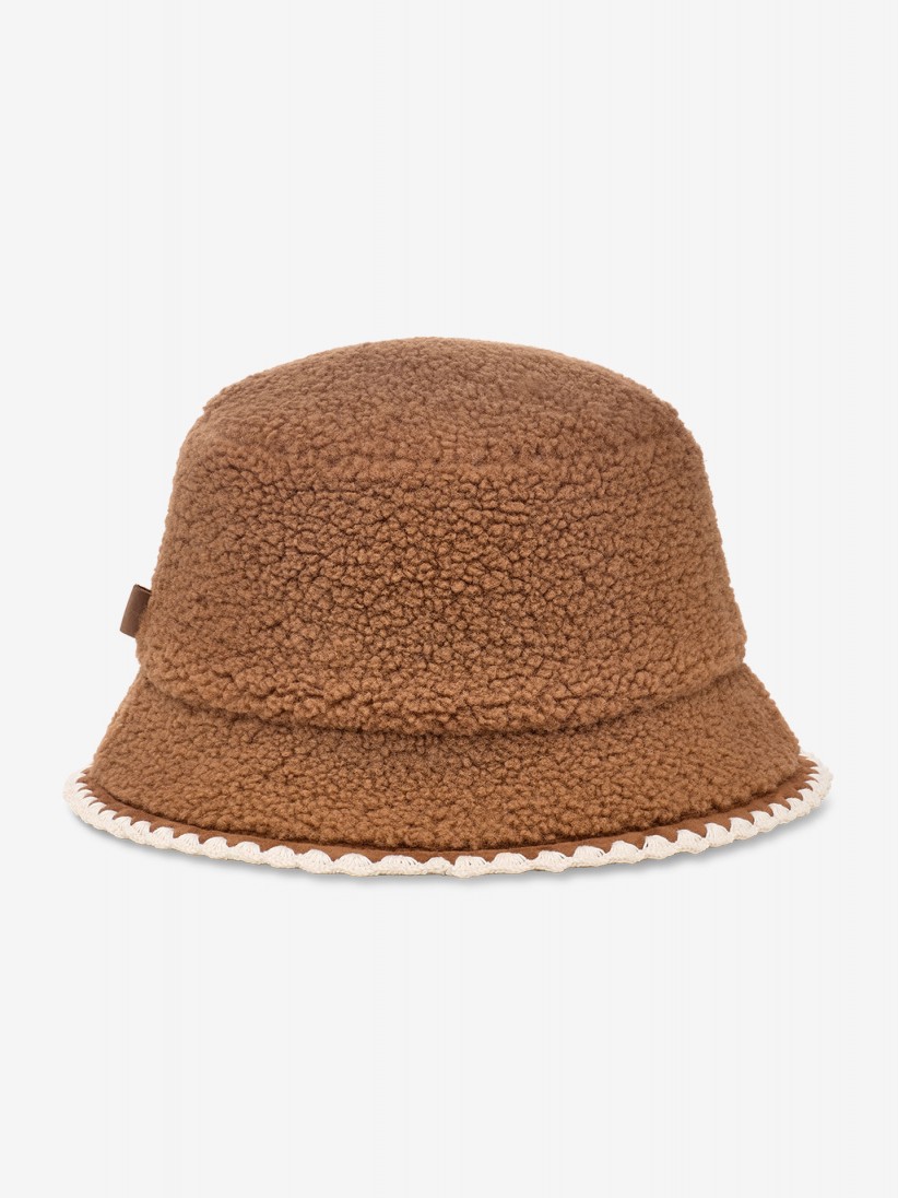 Chapéu Uggfluff Scalloped Camel Para Mulher Chapéu Uggfluff Scalloped Camel Para Mulher