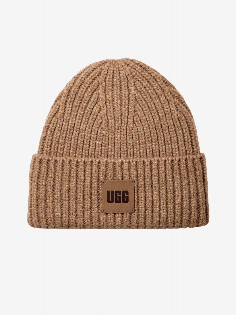 Gorro Ugg Chunky Rib Bege Para Homem Gorro Ugg Chunky Rib Bege Para Homem