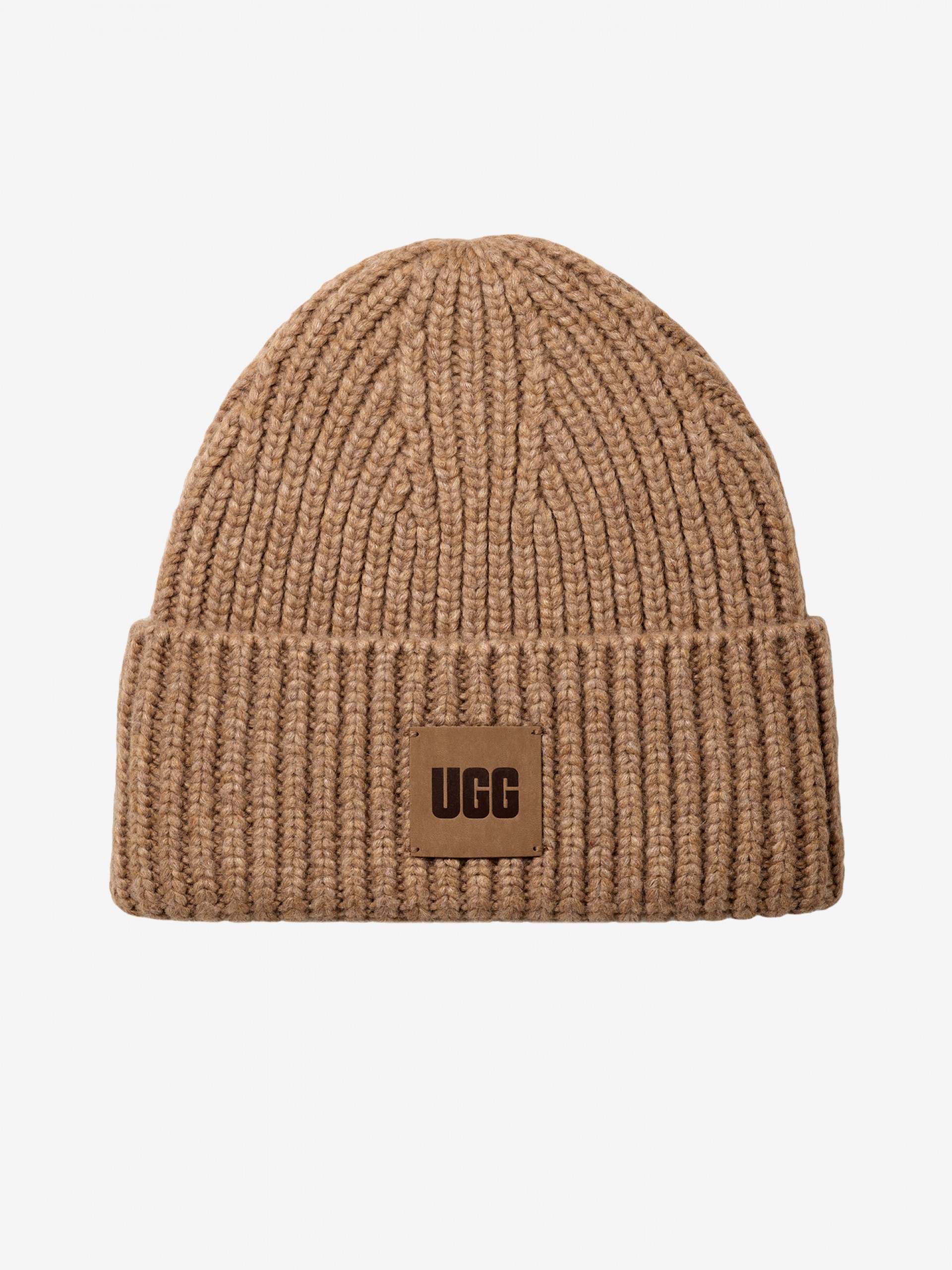 Ugg Chunky Rib Beige Beanie For Men