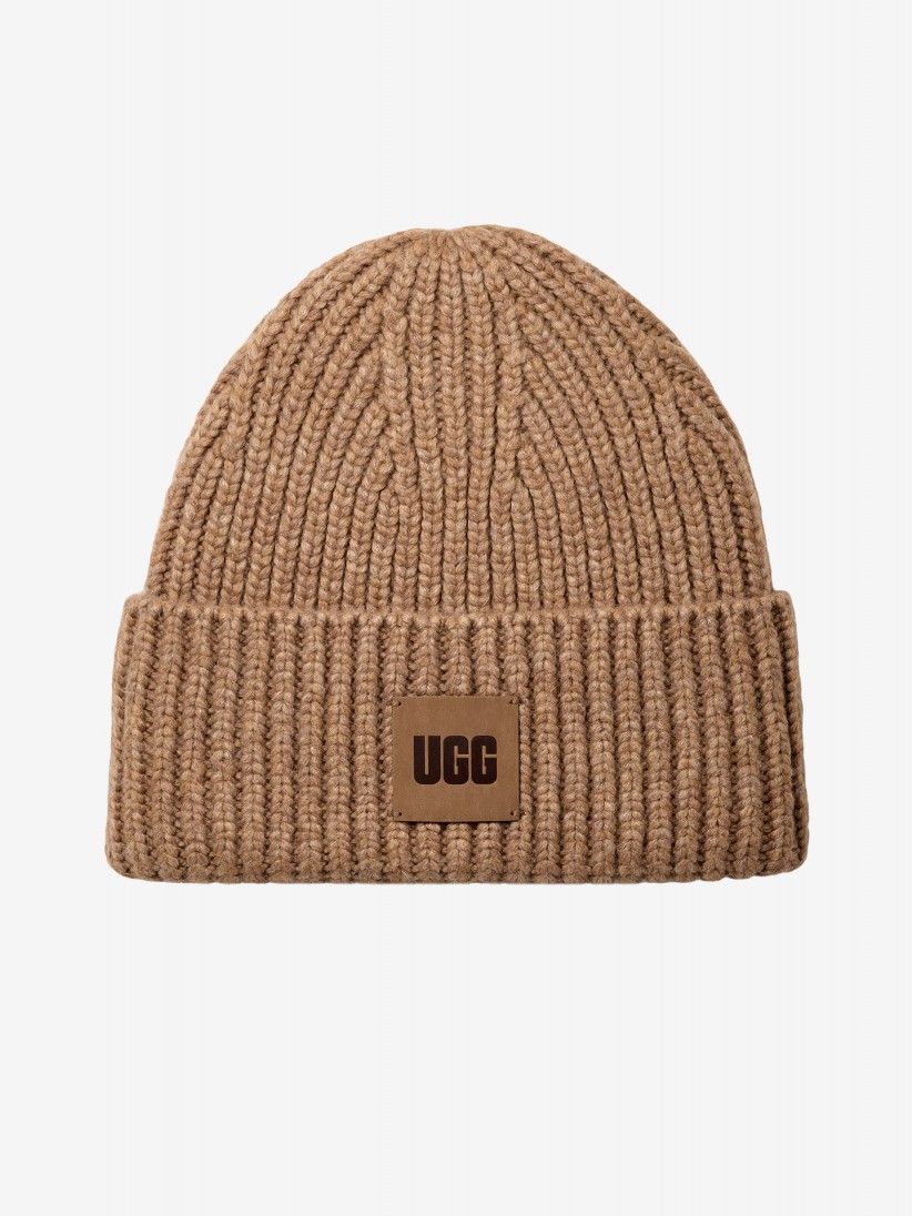 Gorro Ugg Chunky Rib Bege Para Mulher Gorro Ugg Chunky Rib Bege Para Mulher