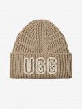 Gorro Ugg Chunky Crafted Rib Bege Para Mulher Gorro Ugg Chunky Crafted Rib Bege Para Mulher