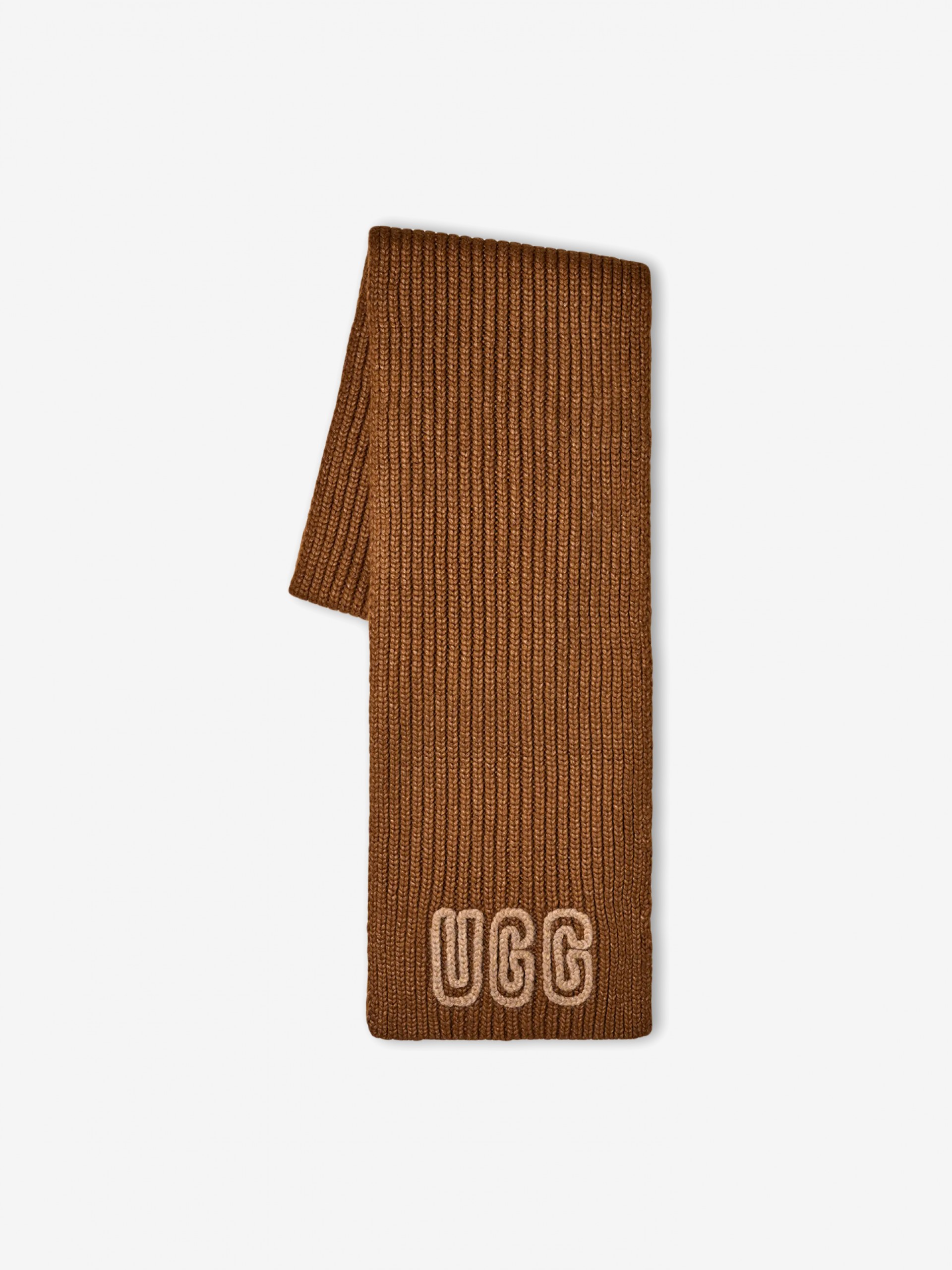 Cachecol Ugg Chunky Crafted Rib Camel Para Mulher