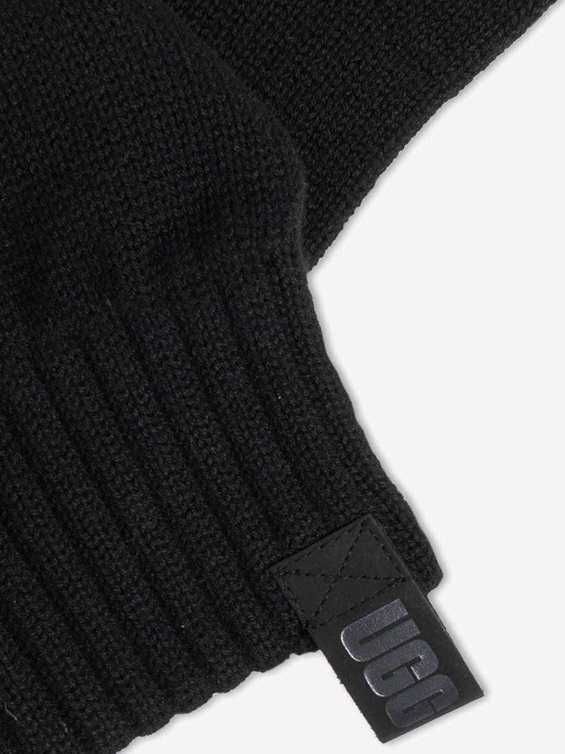 Ugg Lightweight Black Gloves For Men