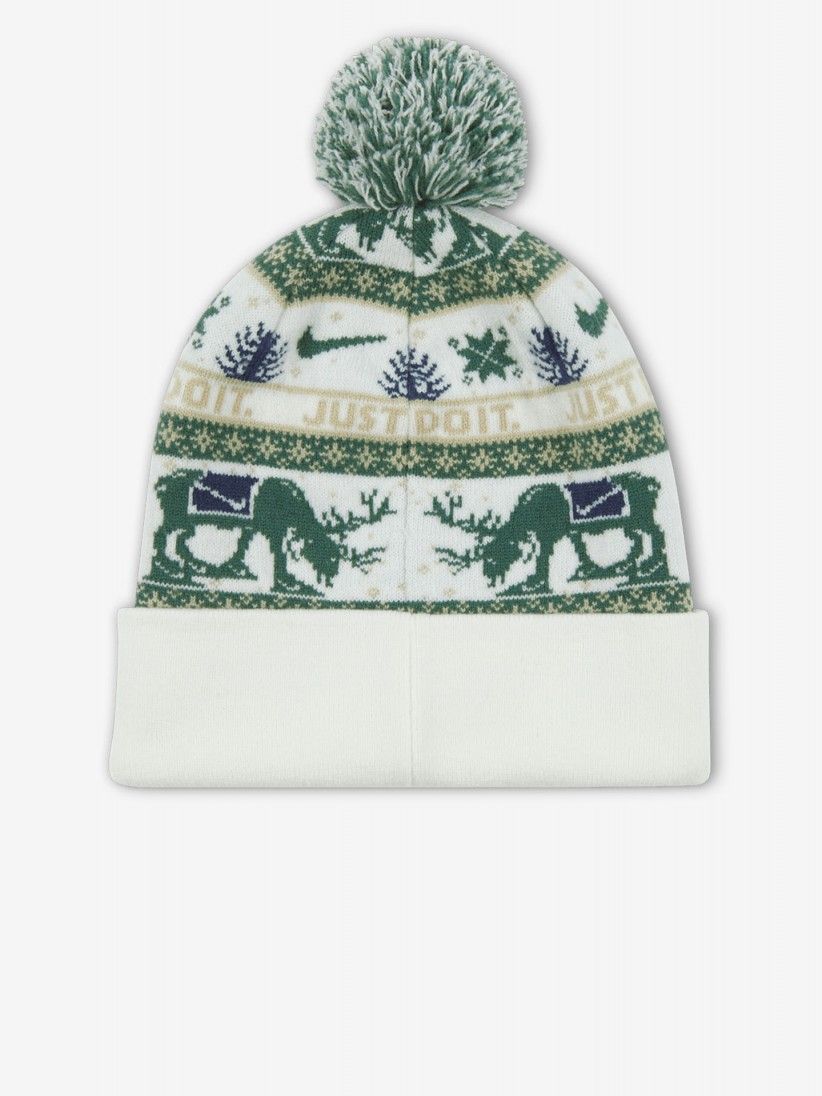 Nike Peak White Beanie For Children Nike Peak White Beanie For Children
