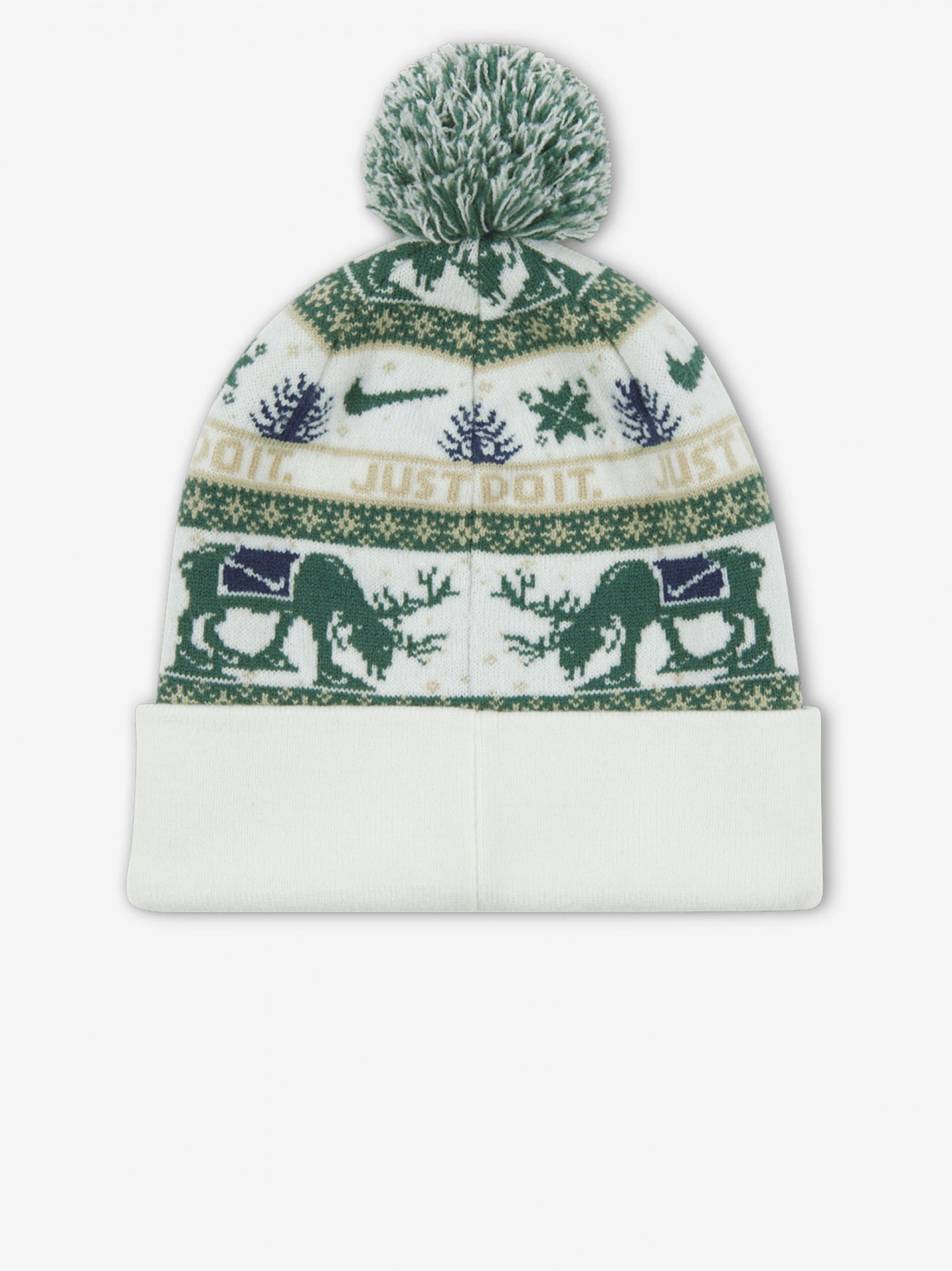 Nike Peak White Beanie For Children