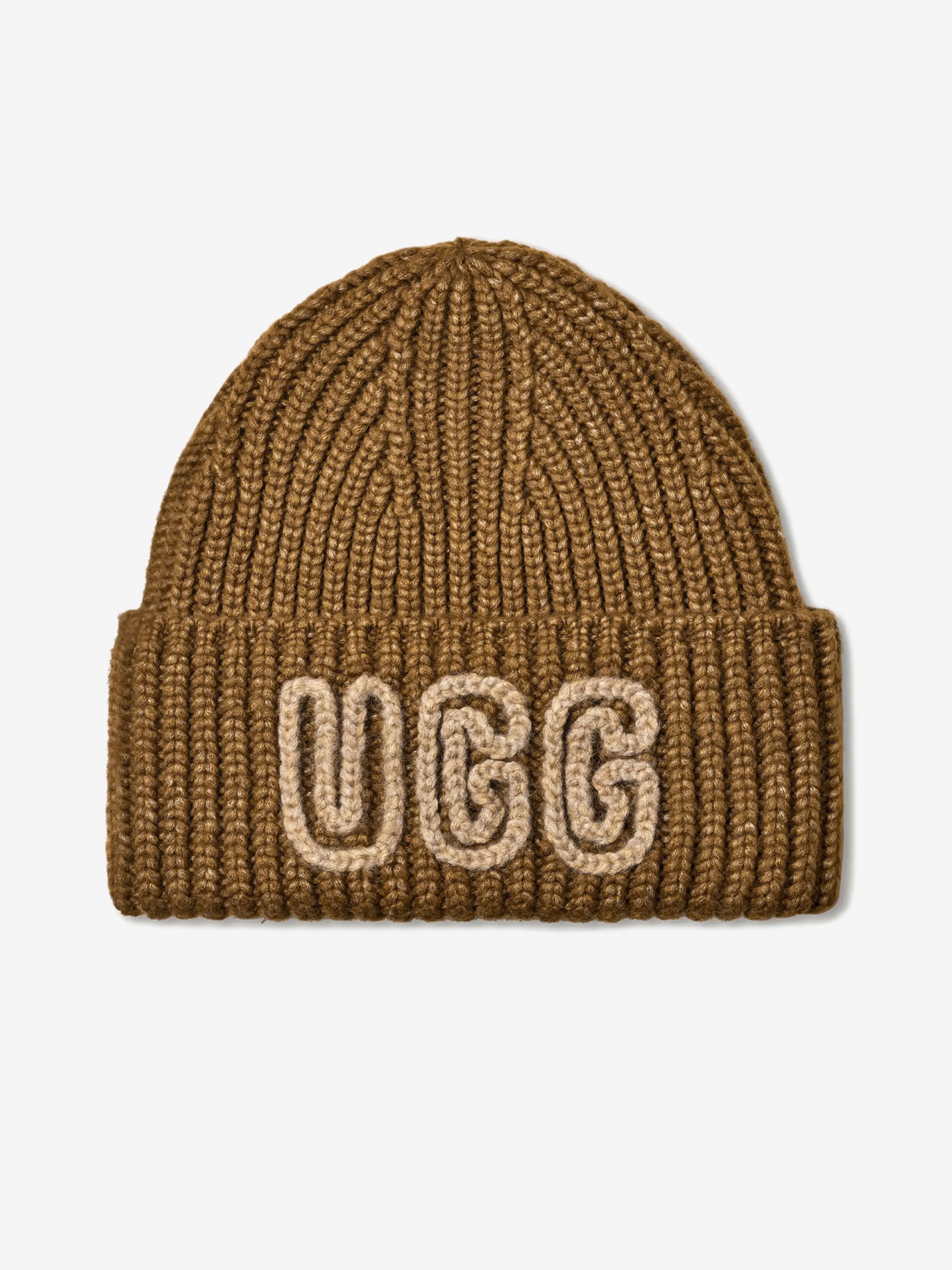 Gorro Ugg Chunky Crafted Rib Camel Para Mulher