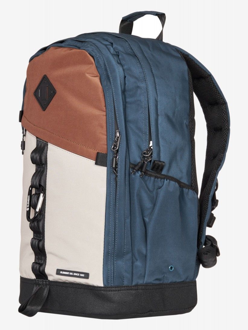 Element Cypress Blue, Beige and Brown Backpack Element Cypress Blue, Beige and Brown Backpack