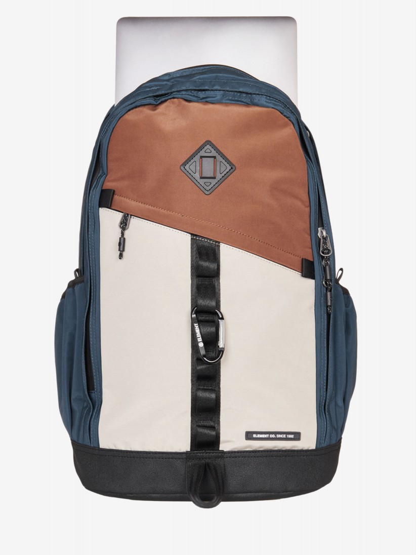 Element Cypress Blue, Beige and Brown Backpack Element Cypress Blue, Beige and Brown Backpack