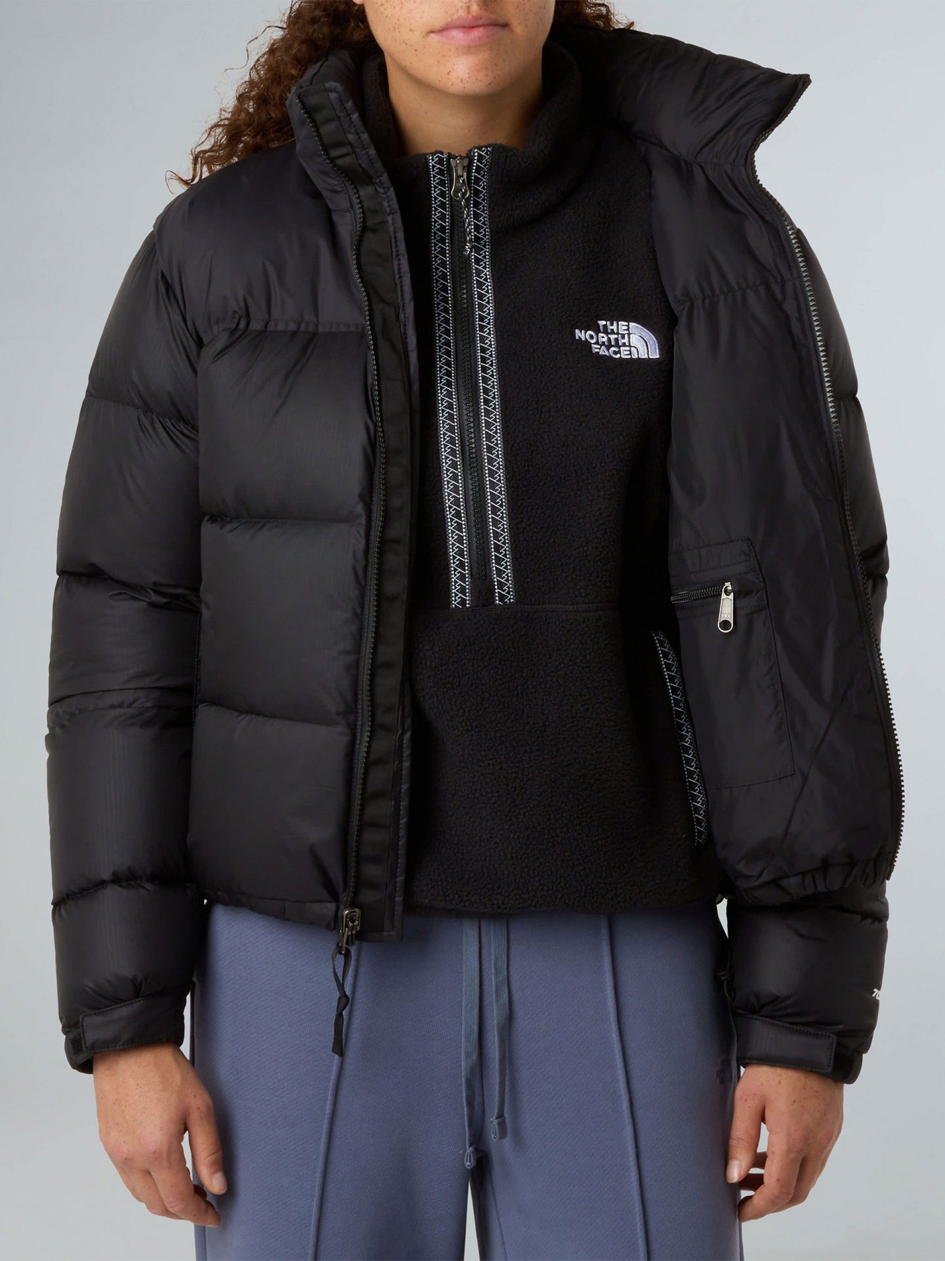 Casaco com Capuz The North Face 1996 Retro Nuptse W Preto