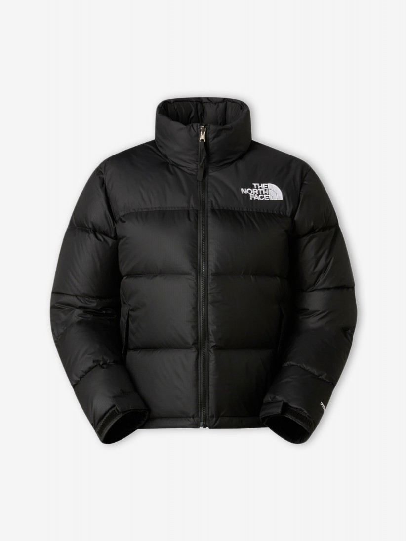 The North Face 1996 Retro Nuptse W Black Hooded Jacket The North Face 1996 Retro Nuptse W Black Hooded Jacket