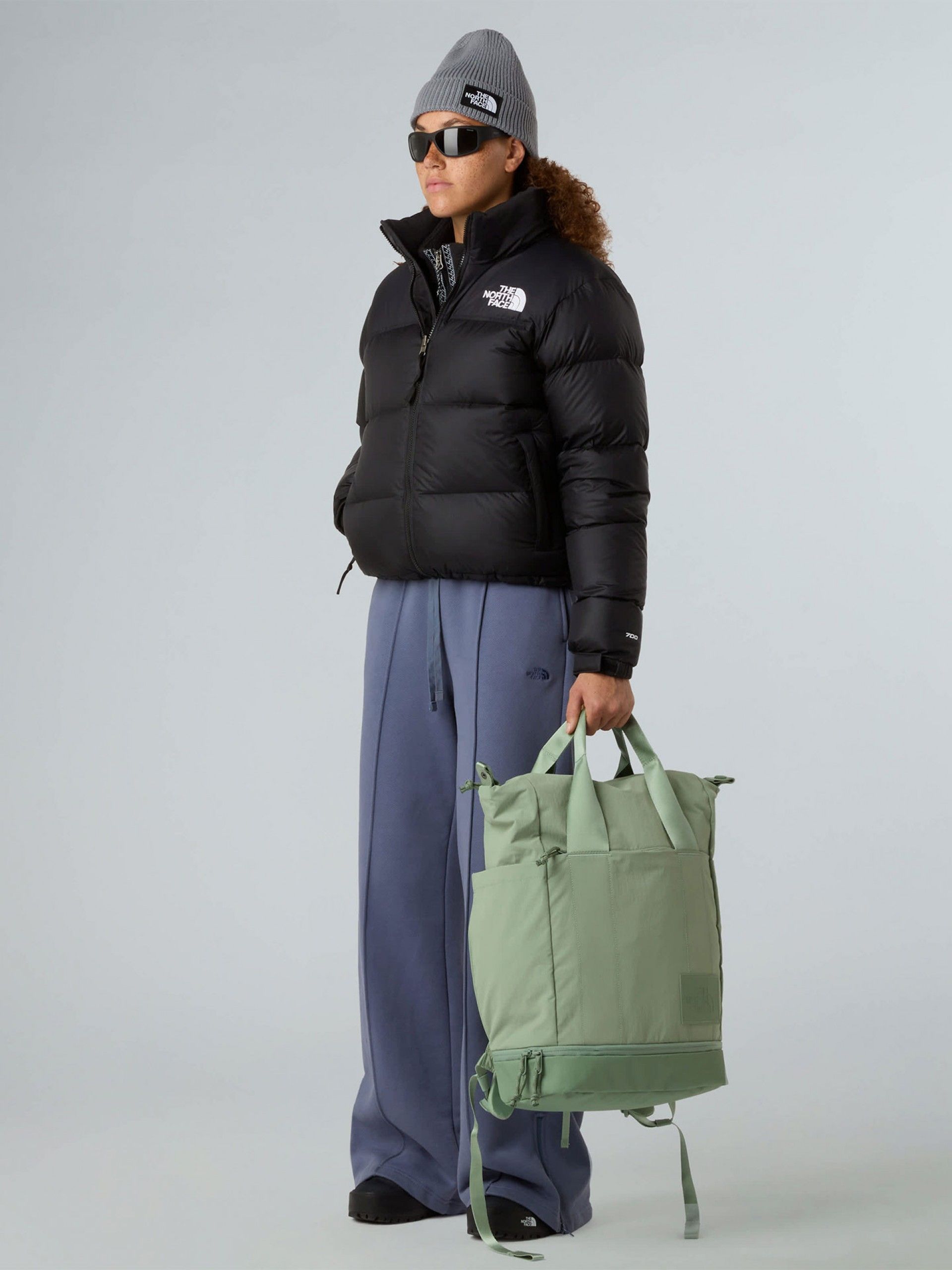 Chaqueta con Capucha The North Face 1996 Retro Nuptse W Negra
