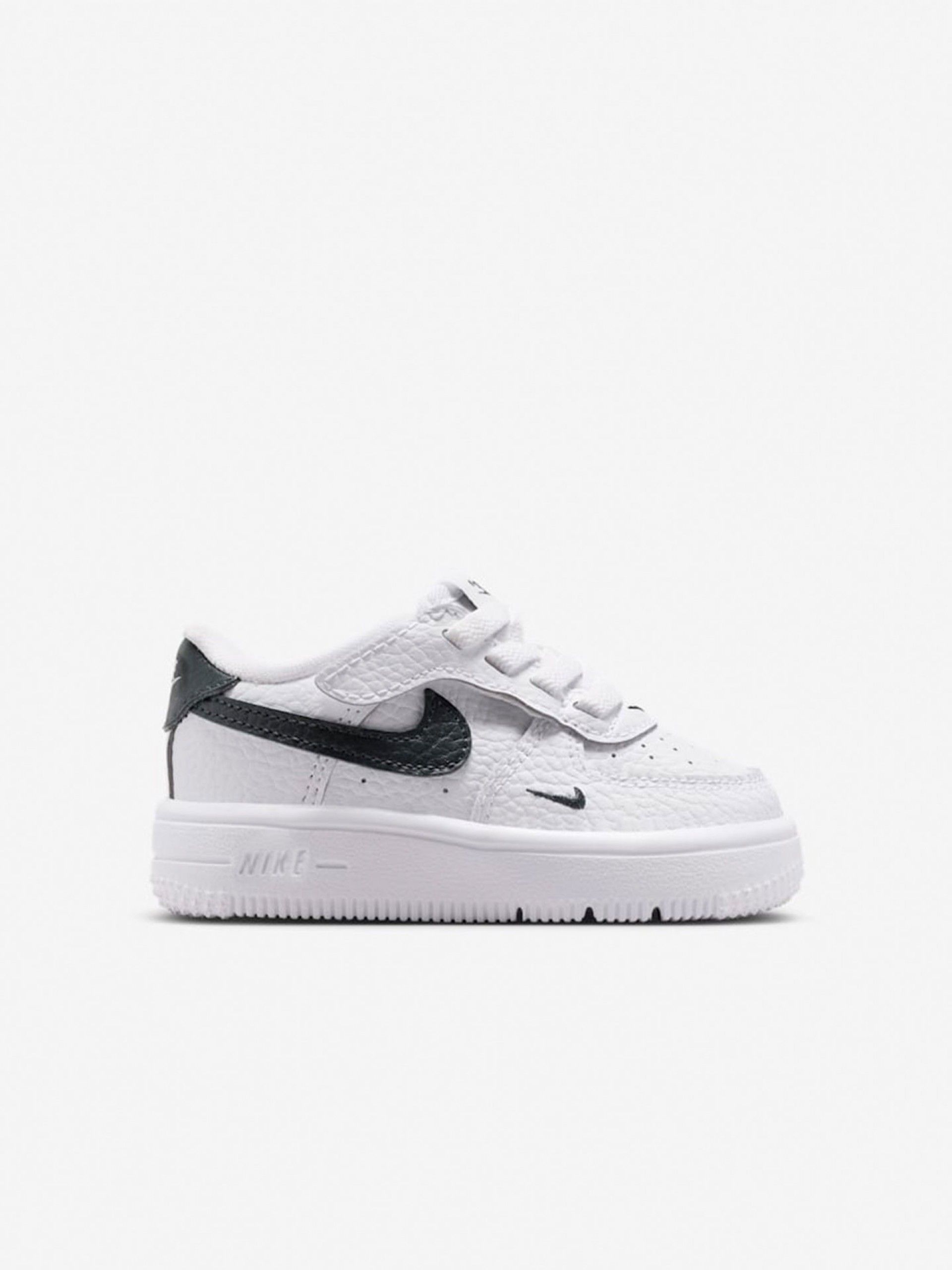 Nike Force 1 Low Easy-On White and Black Sneakers For Baby