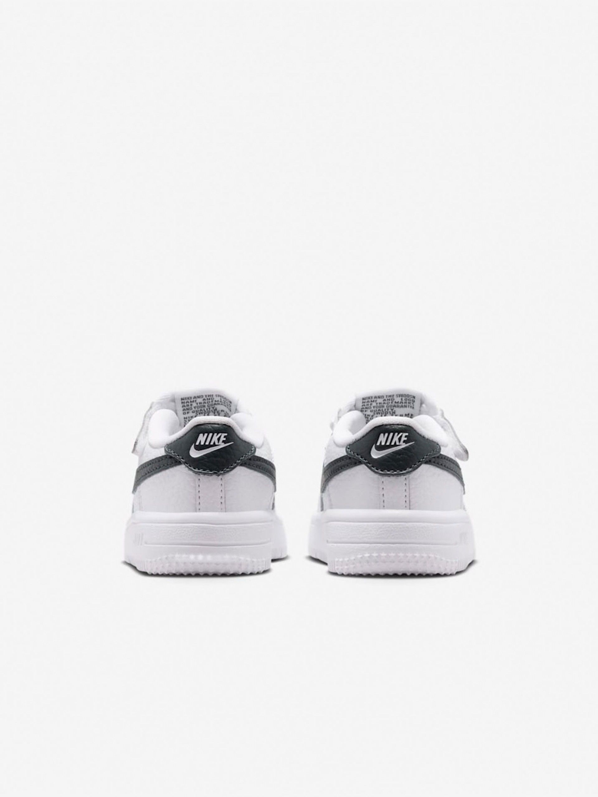 Nike Force 1 Low Easy-On White and Black Sneakers For Baby