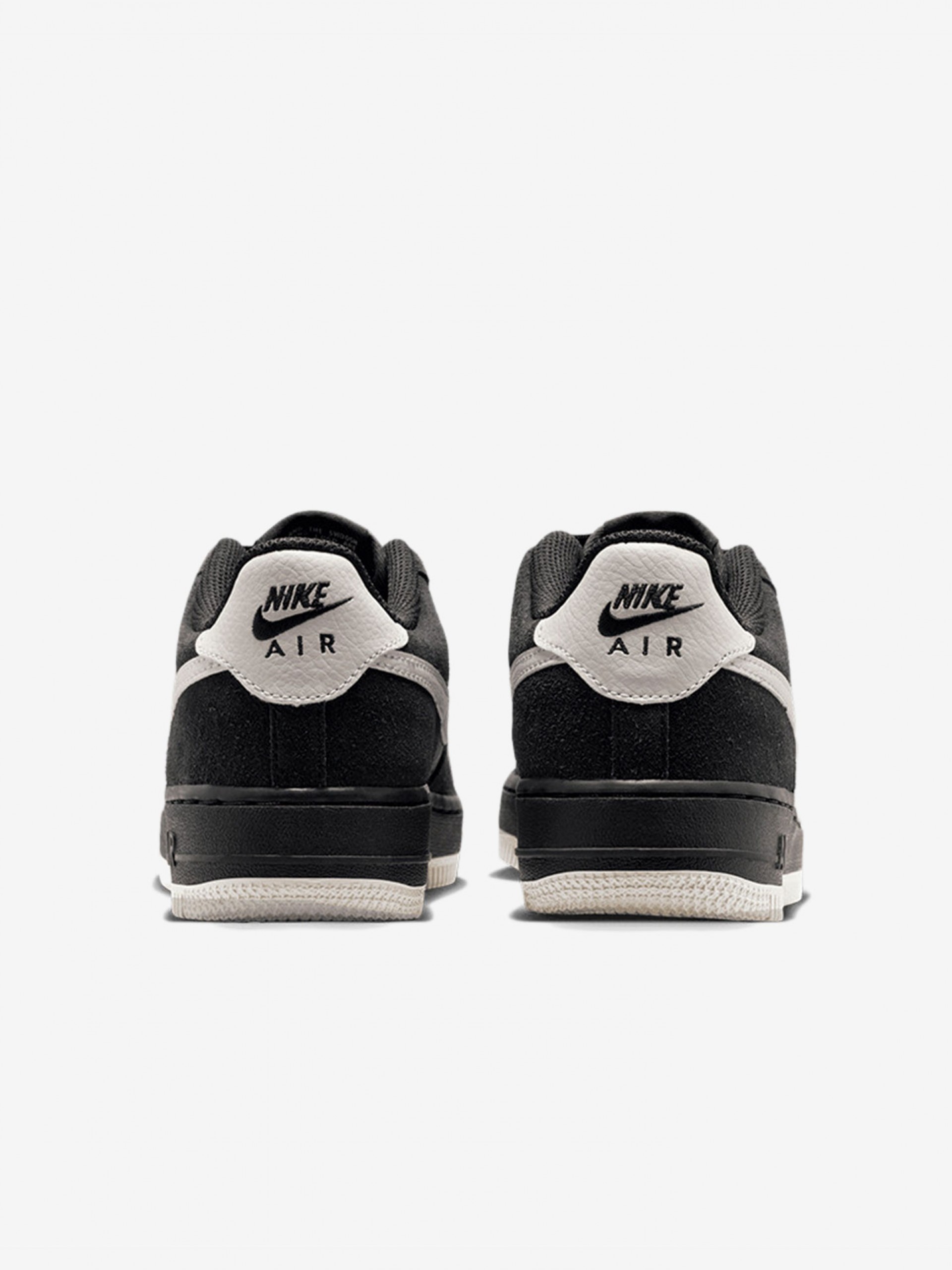 Nike Air Force 1 LV8 Black and Grey Junior Sneakers