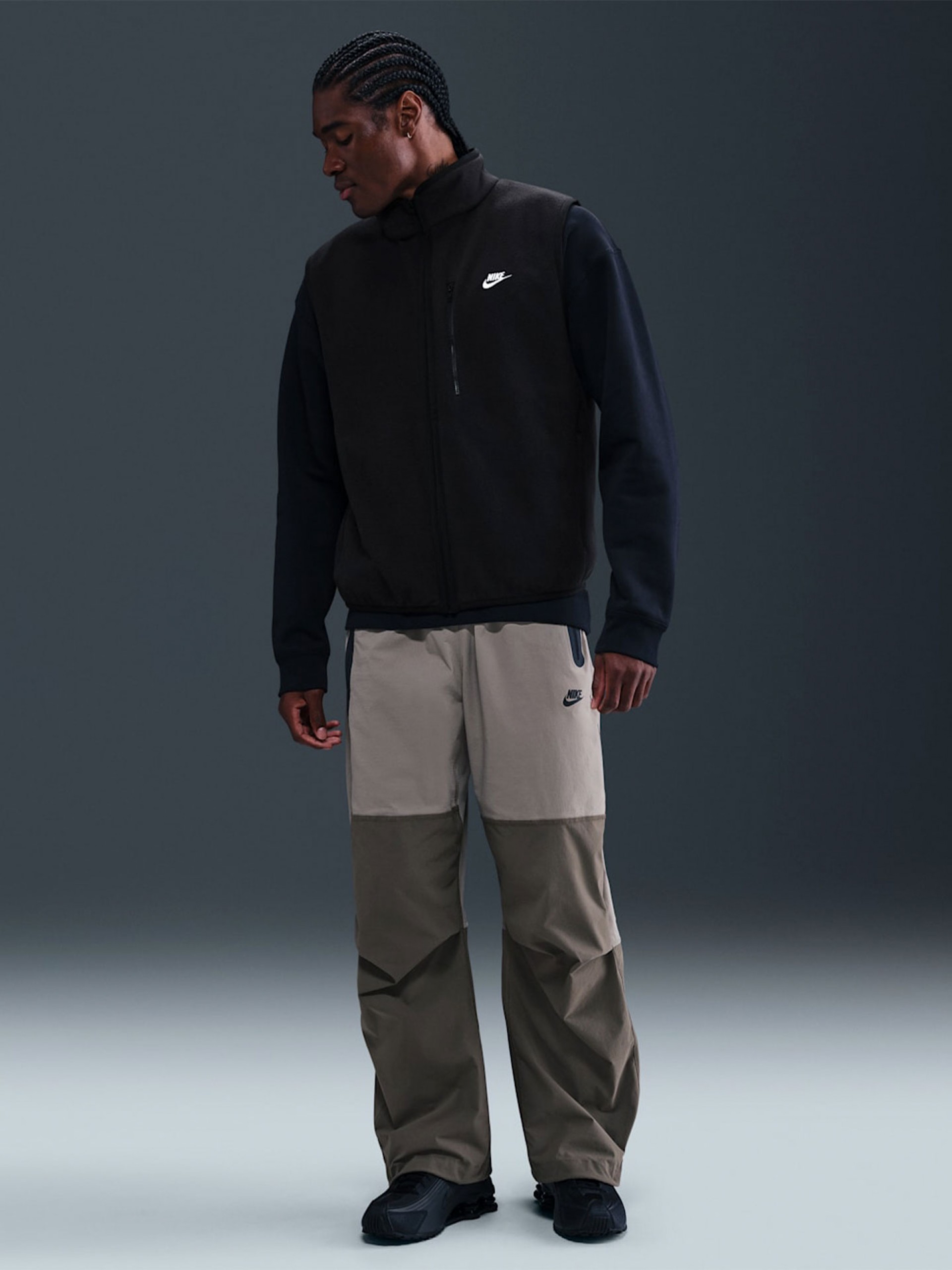 Colete de Inverno Nike Sportswear Club Preto Para Homem