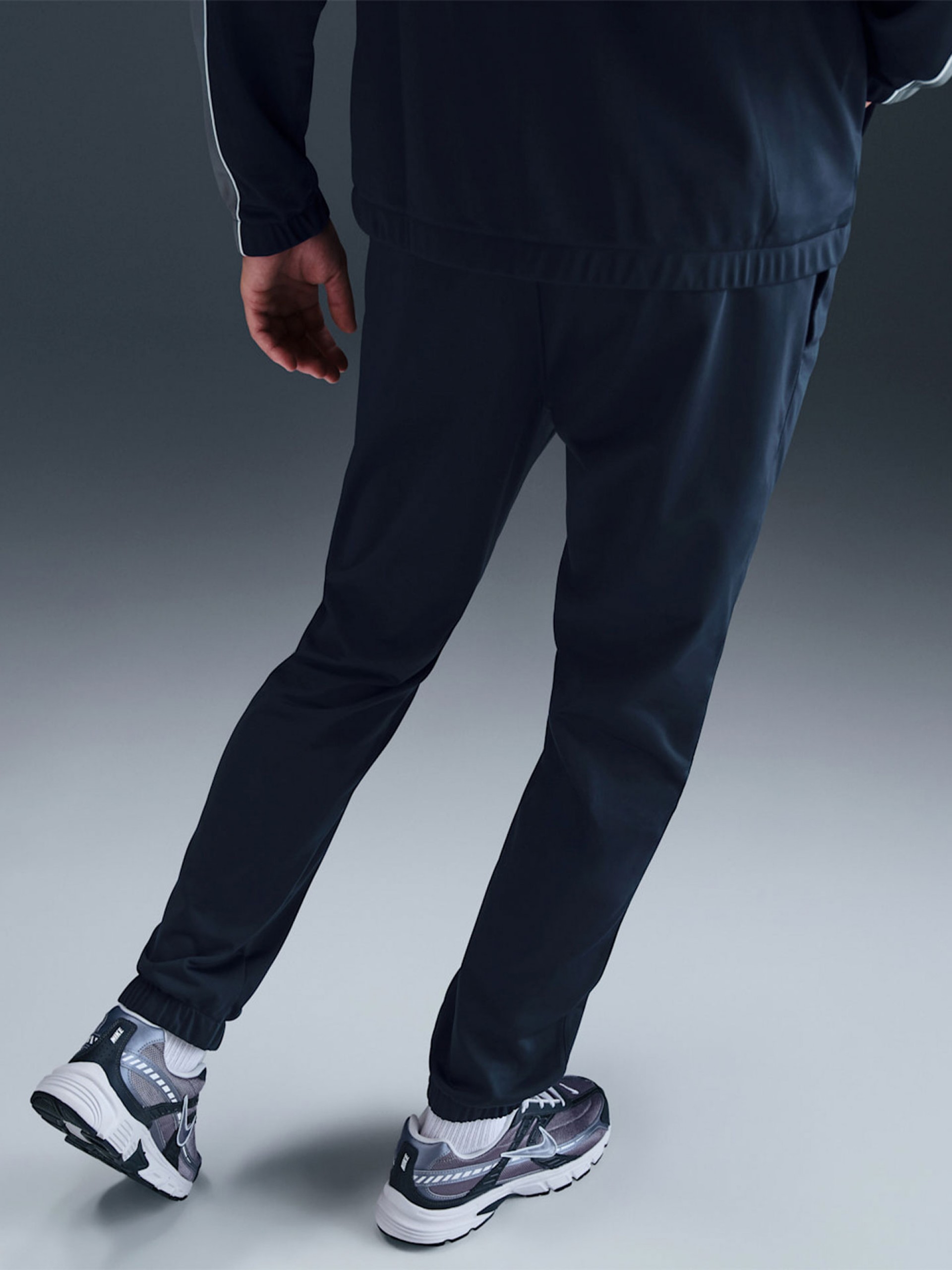 Fato de Treino Nike Club Poly Knit Azul e Cinzento Para Homem