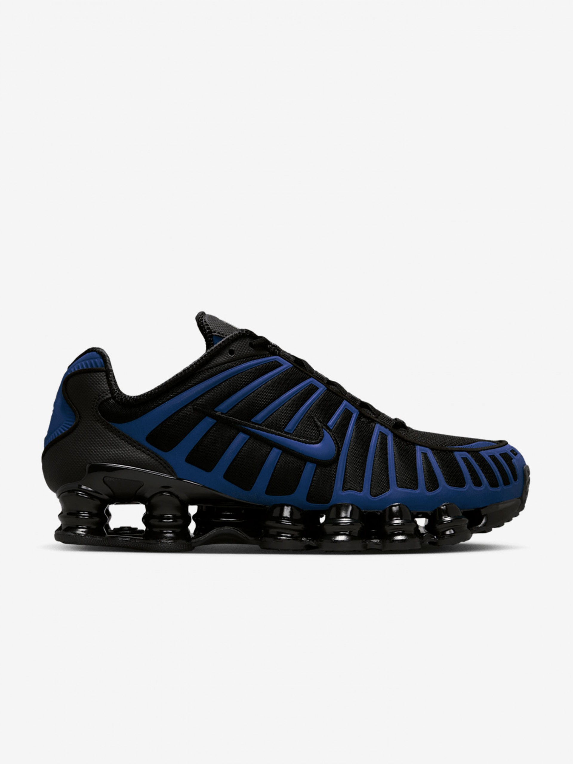 Zapatillas Nike Shox TL Negras y Azules Para Hombre