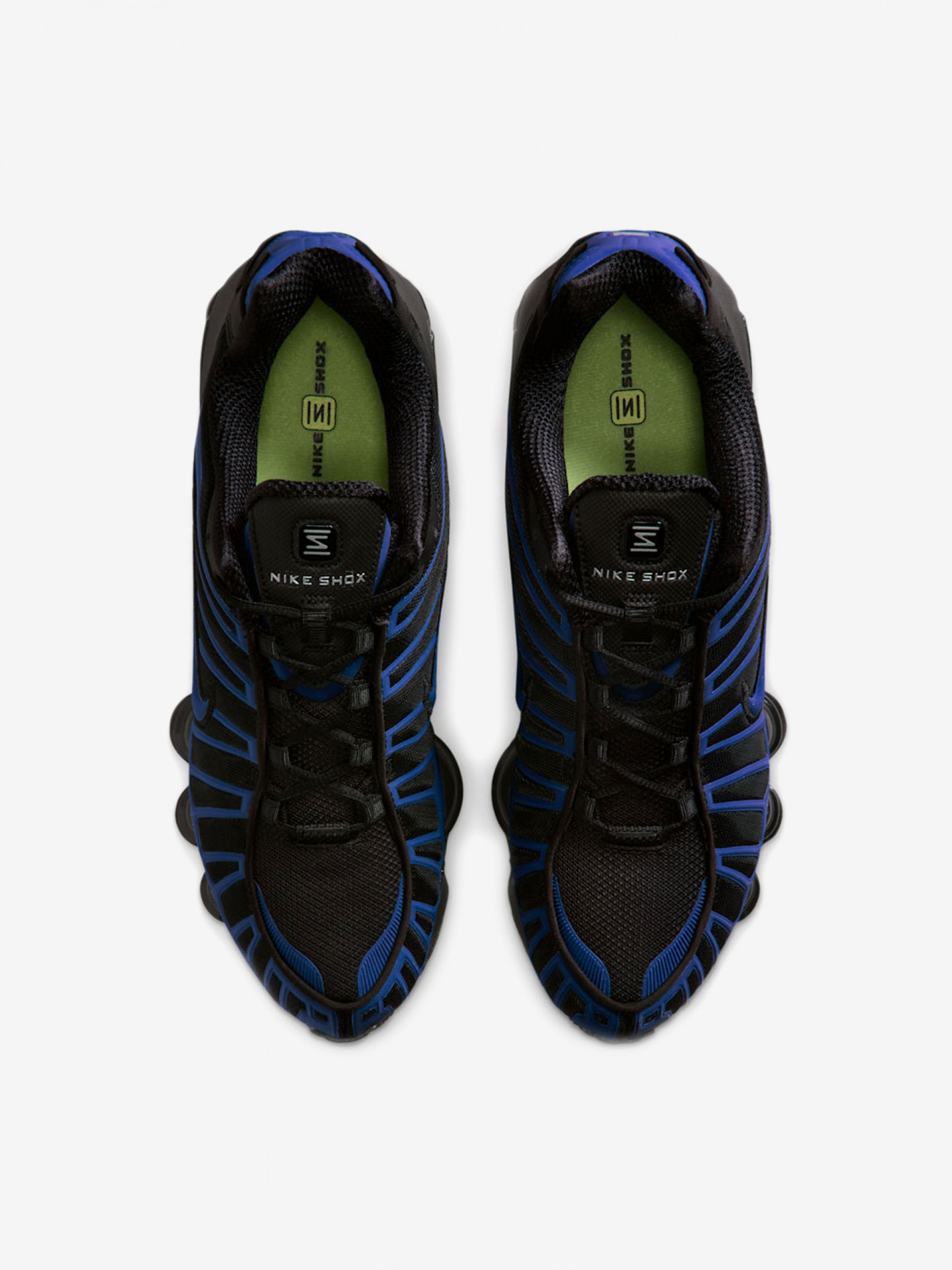 Sapatilhas Nike Shox TL Pretas e Azuis Para Homem