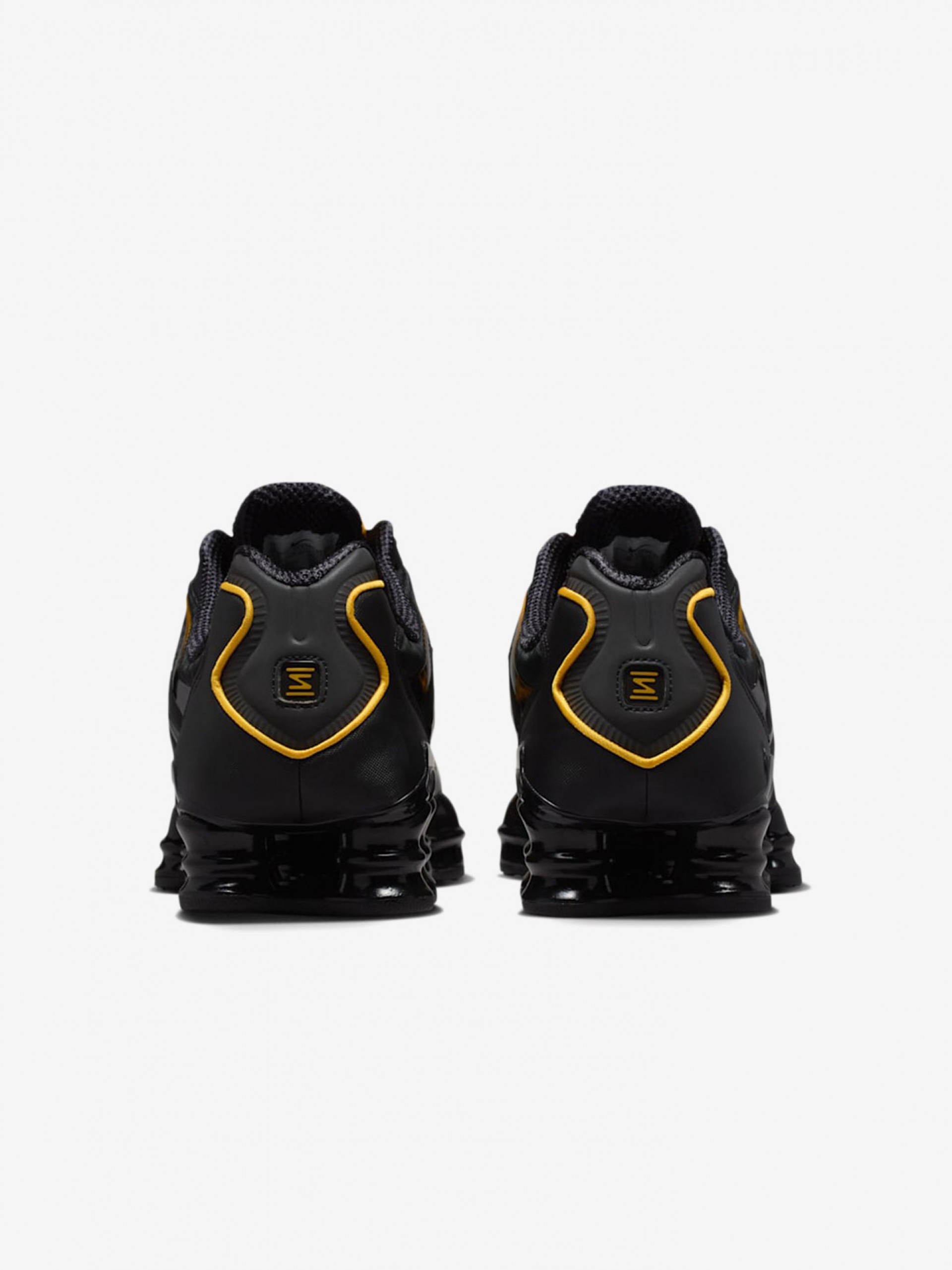 Sapatilhas Nike Shox TL Pretas e Amarelas Para Homem
