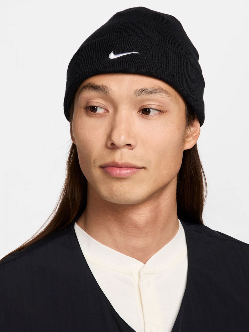 Nike Terra Swoosh Black Beanie