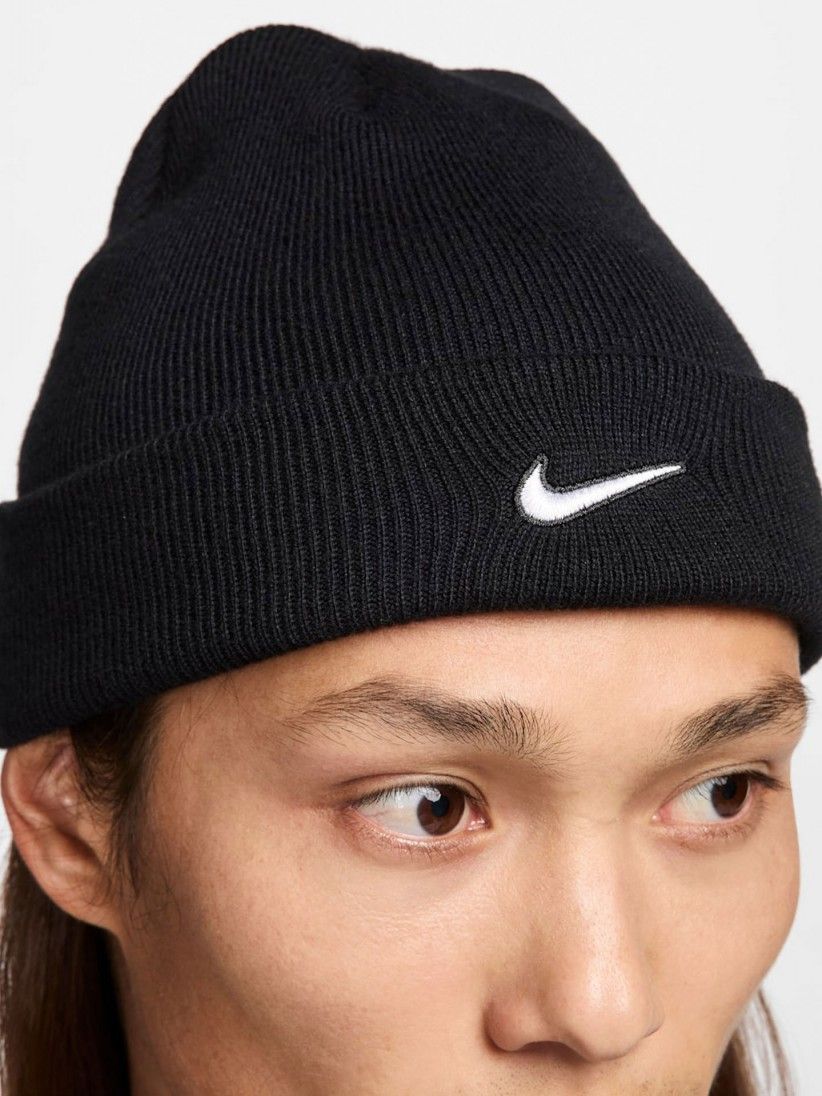Nike Terra Swoosh Black Beanie