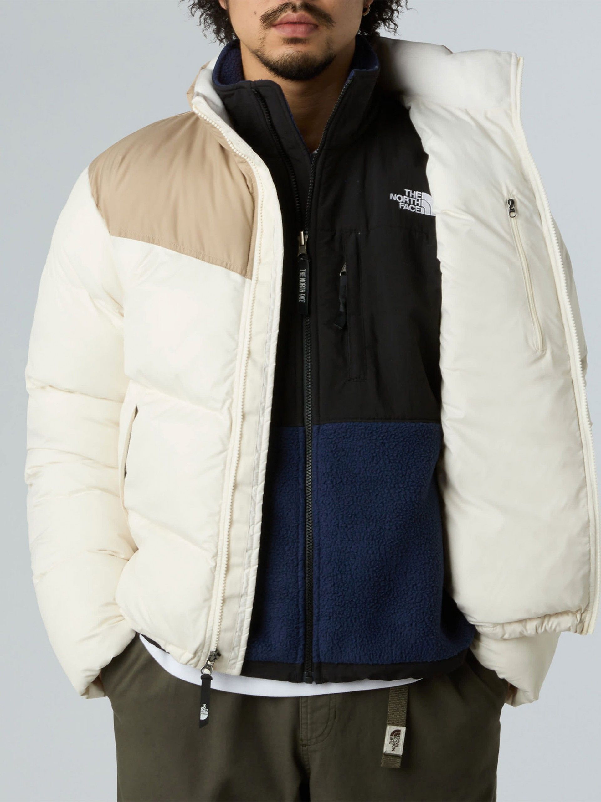 Chaqueta The North Face Saikuru Blanca y Beige
